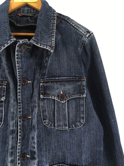 Vintage Vintage 90s Ciro Citterio Worker Denim Jeans Jacket Size M