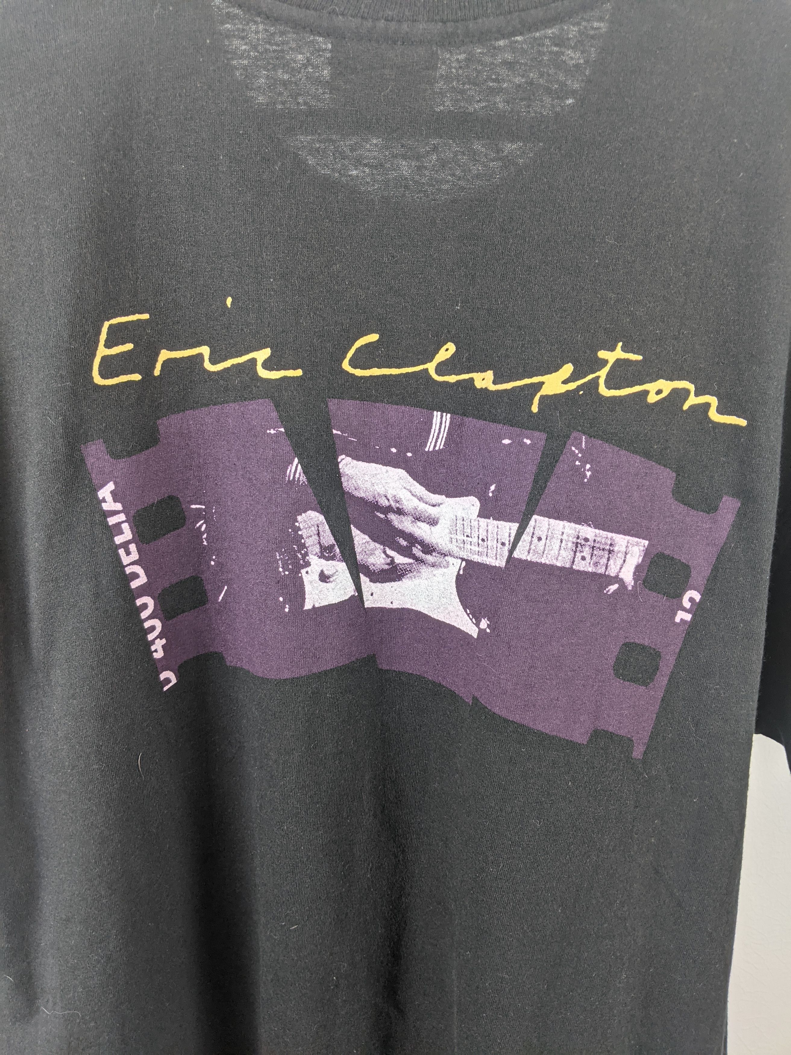 Vintage Vintage 90s 1992 Eric Clapton Shirt Size US L / EU 52-54 / 3 - 6 Thumbnail