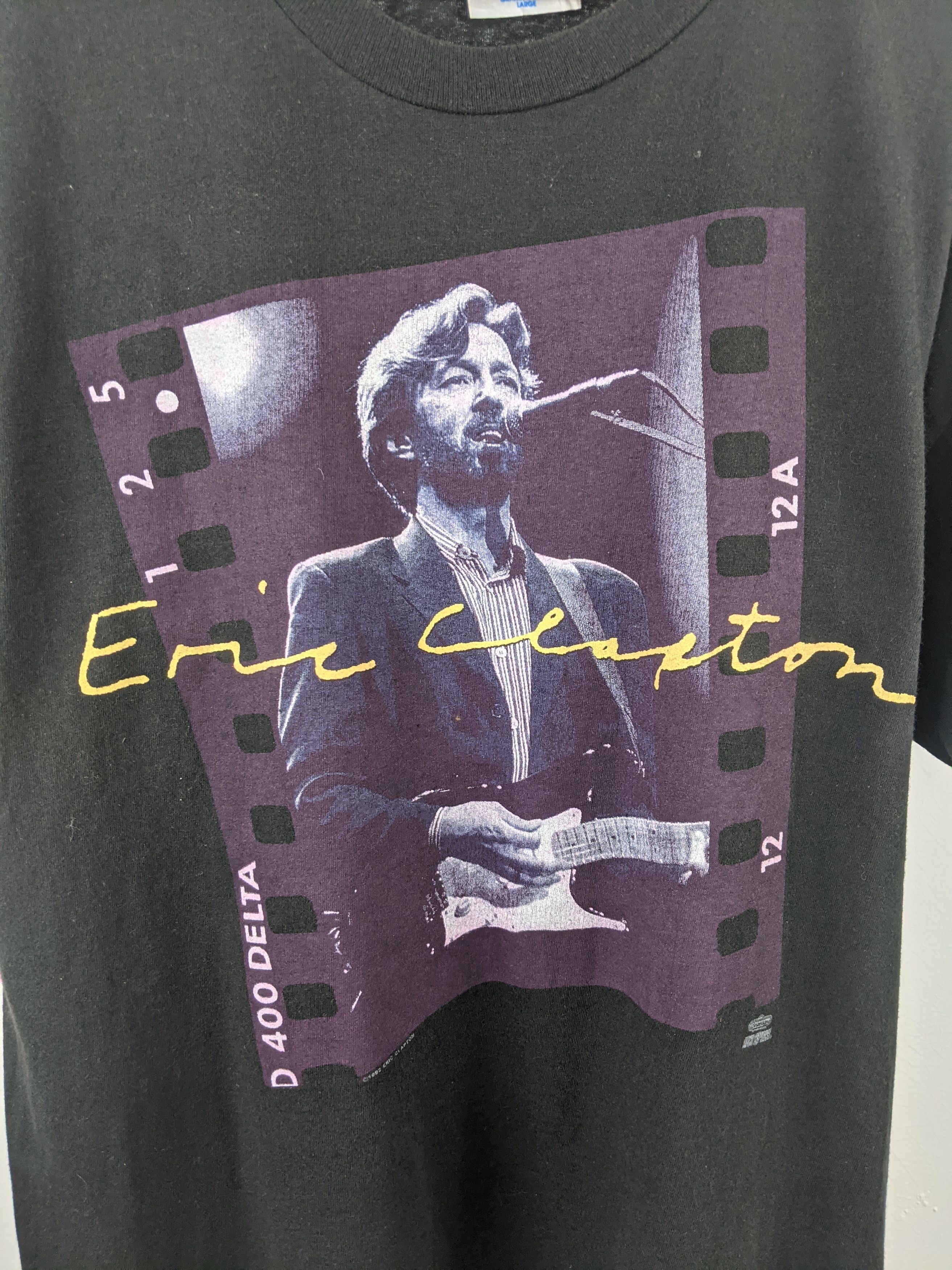 Vintage Vintage 90s 1992 Eric Clapton Shirt Size US L / EU 52-54 / 3 - 3 Thumbnail