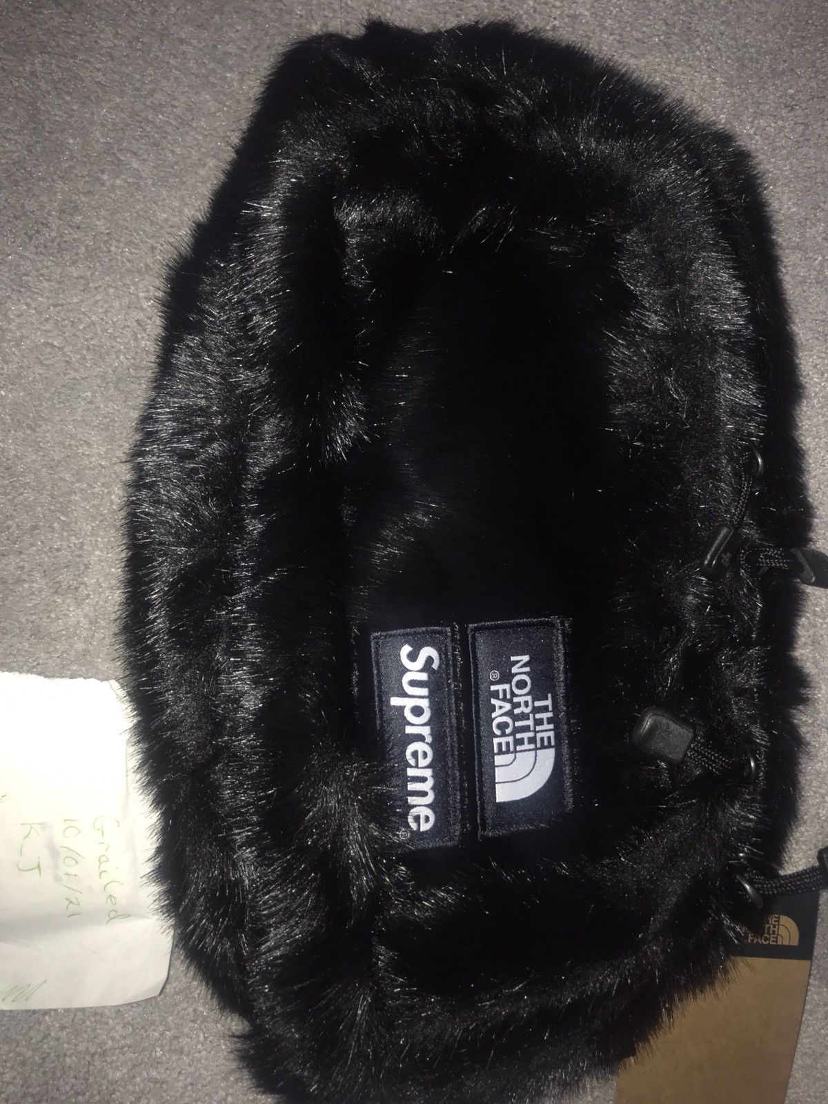 Supreme Supreme TNF Faux Fur Waist Bag Grailed