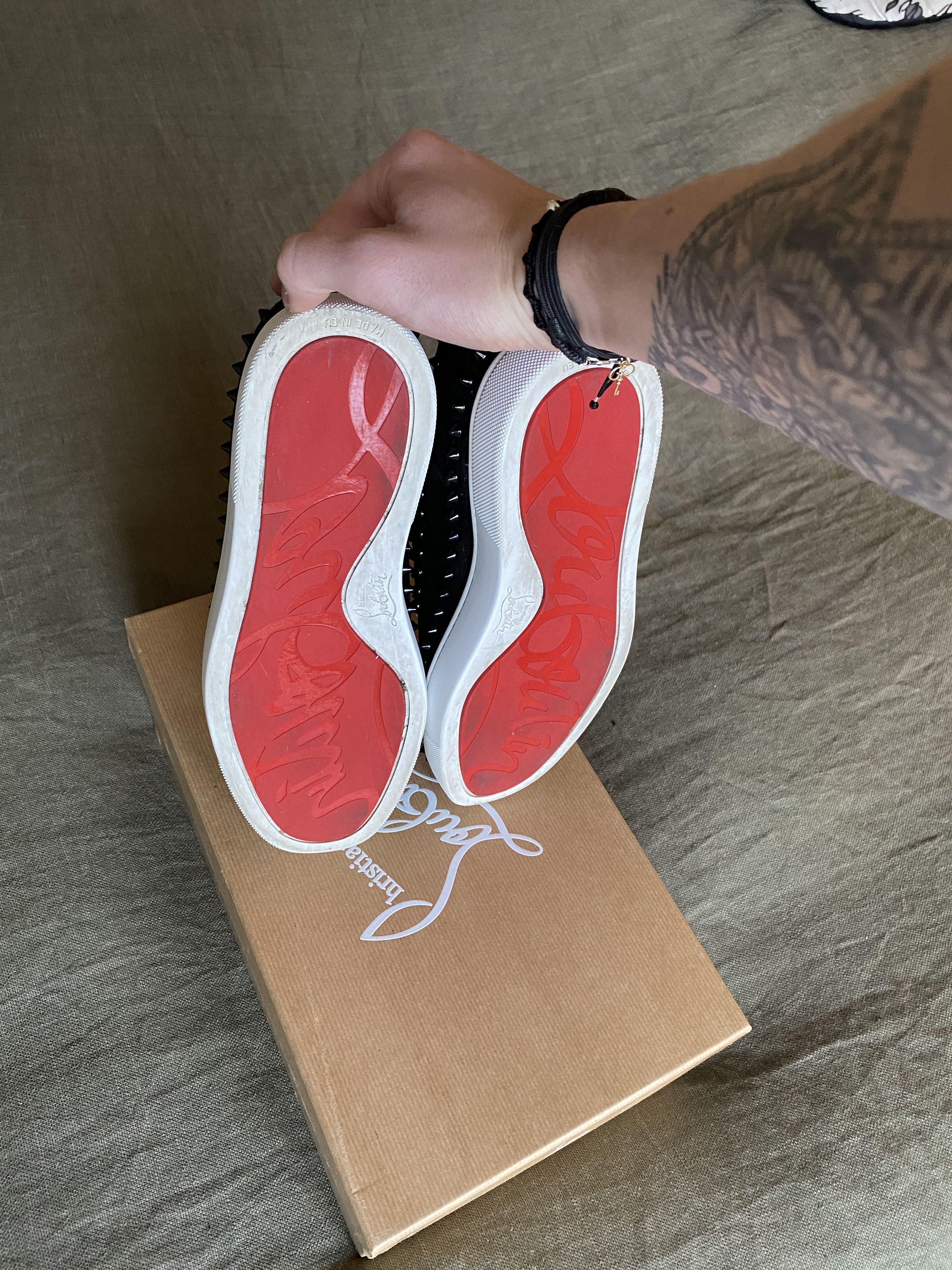 Christian Louboutin Pik Boat Veou Velour Size US 9 / EU 42 - 5 Thumbnail