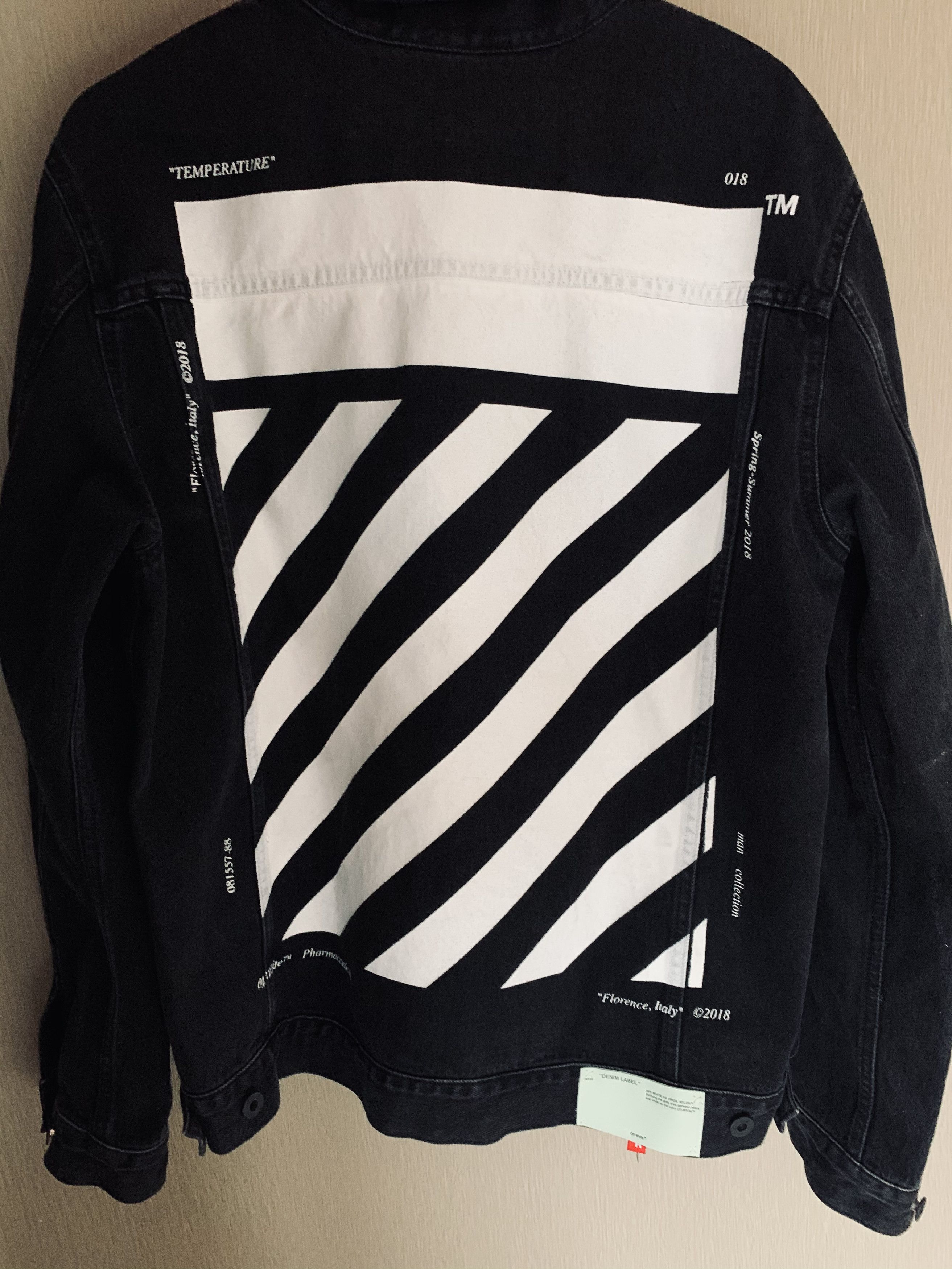 Off white summer jacket best sale