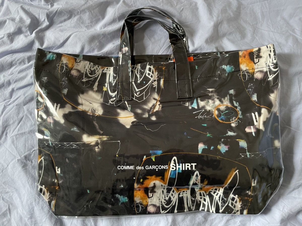 Comme des Garçons Futura Vinyl Tote