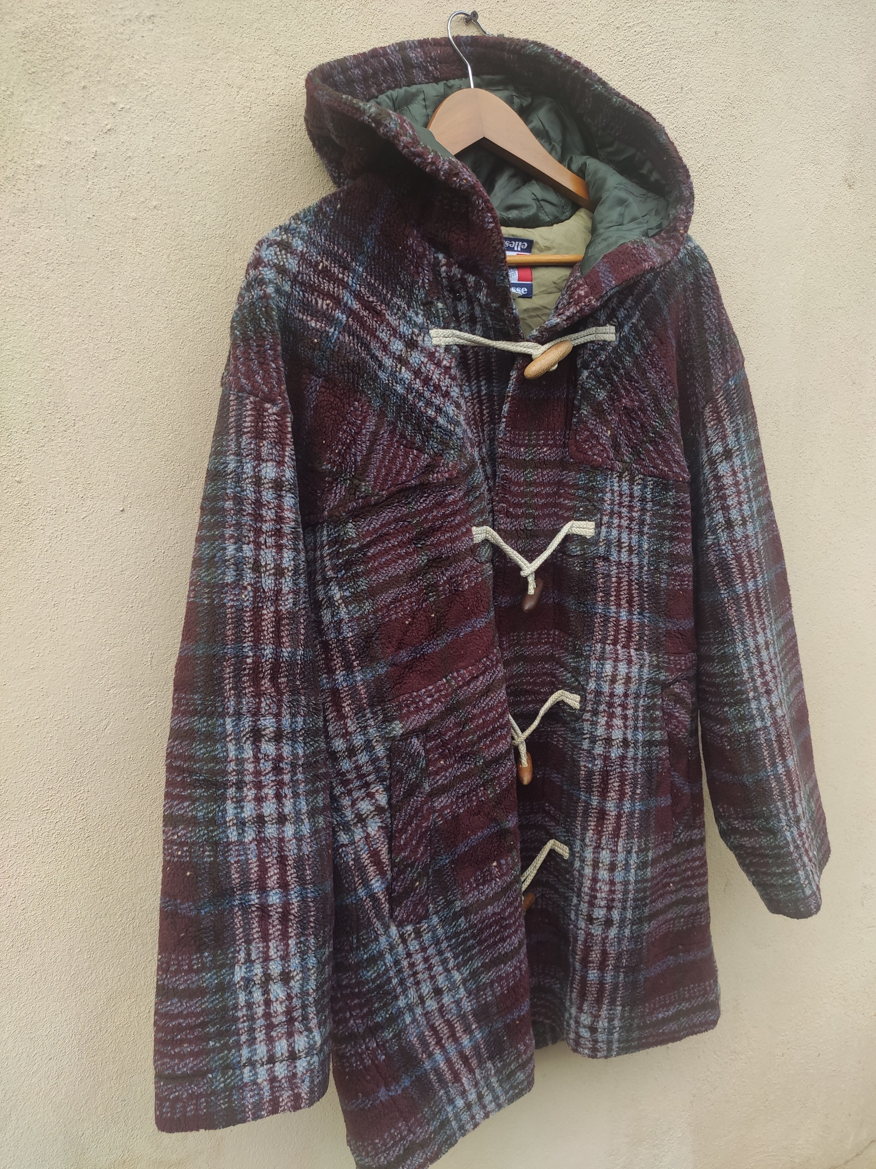 Ellesse Vintage Ellese Hoodies flannel jacket Size US L / EU 52-54 / 3 - 3 Thumbnail