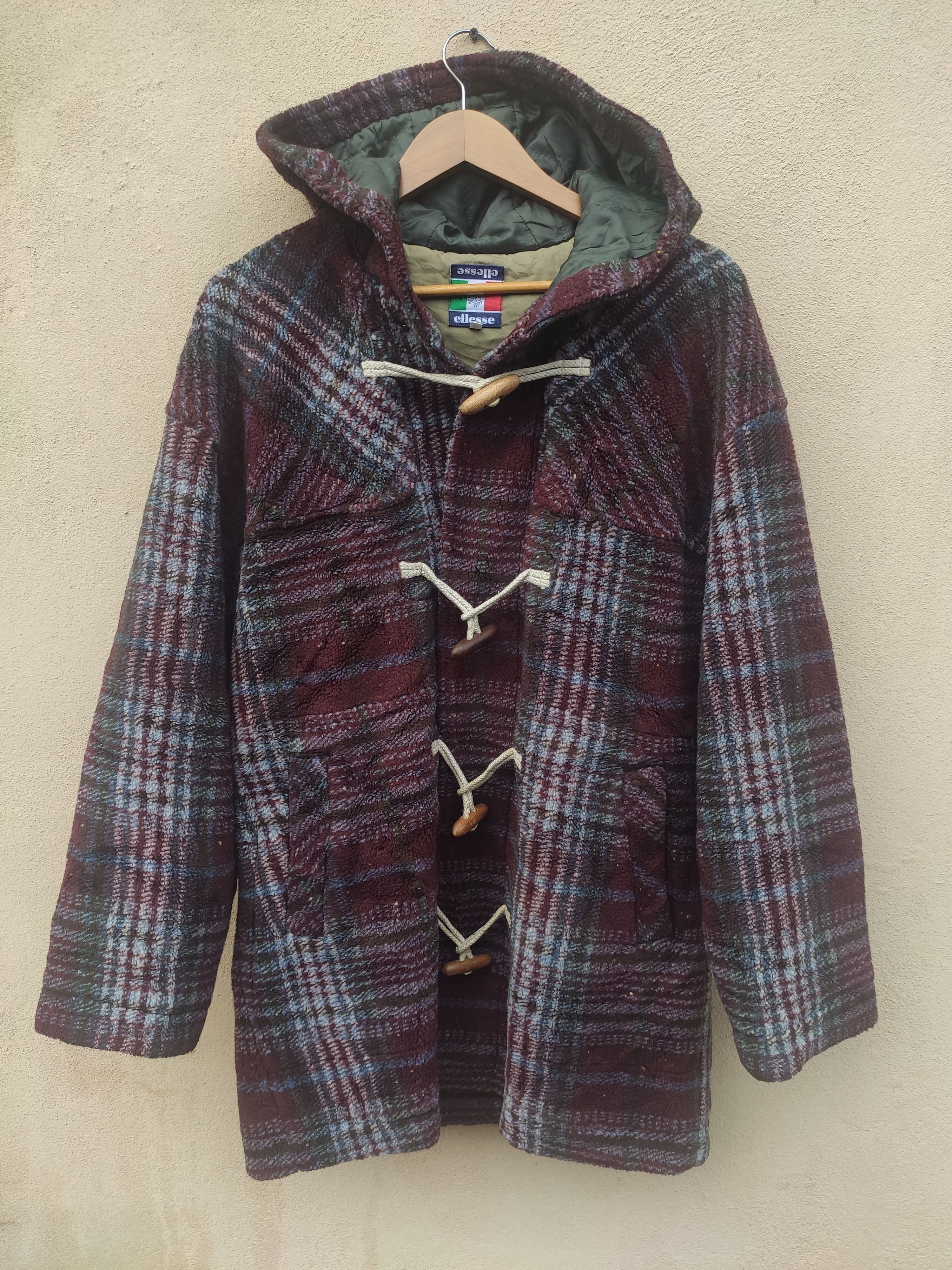 Ellesse Vintage Ellese Hoodies flannel jacket Size US L / EU 52-54 / 3 - 1 Thumbnail