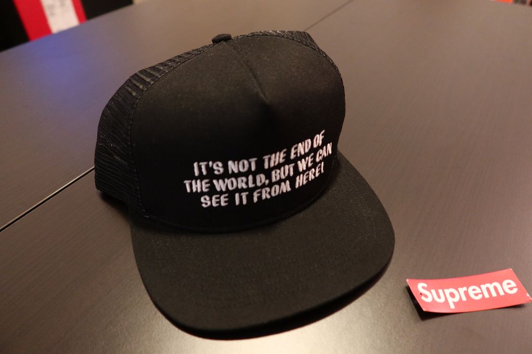 Supreme End of the World Mesh Back 5 Panel Hat | Grailed