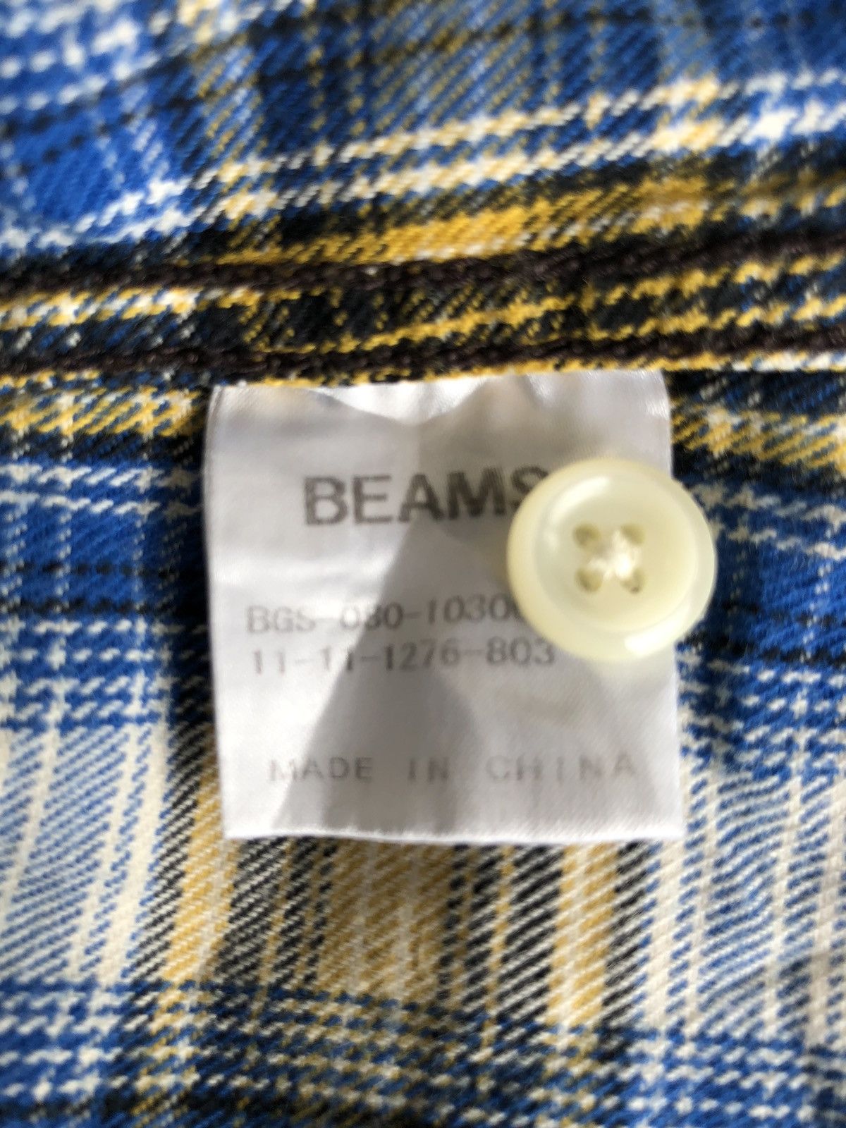 Beams Plus BEAMS 🇯🇵 Beauty Check Single Pocket Flannel Shirt Size US M / EU 48-50 / 2 - 6 Thumbnail
