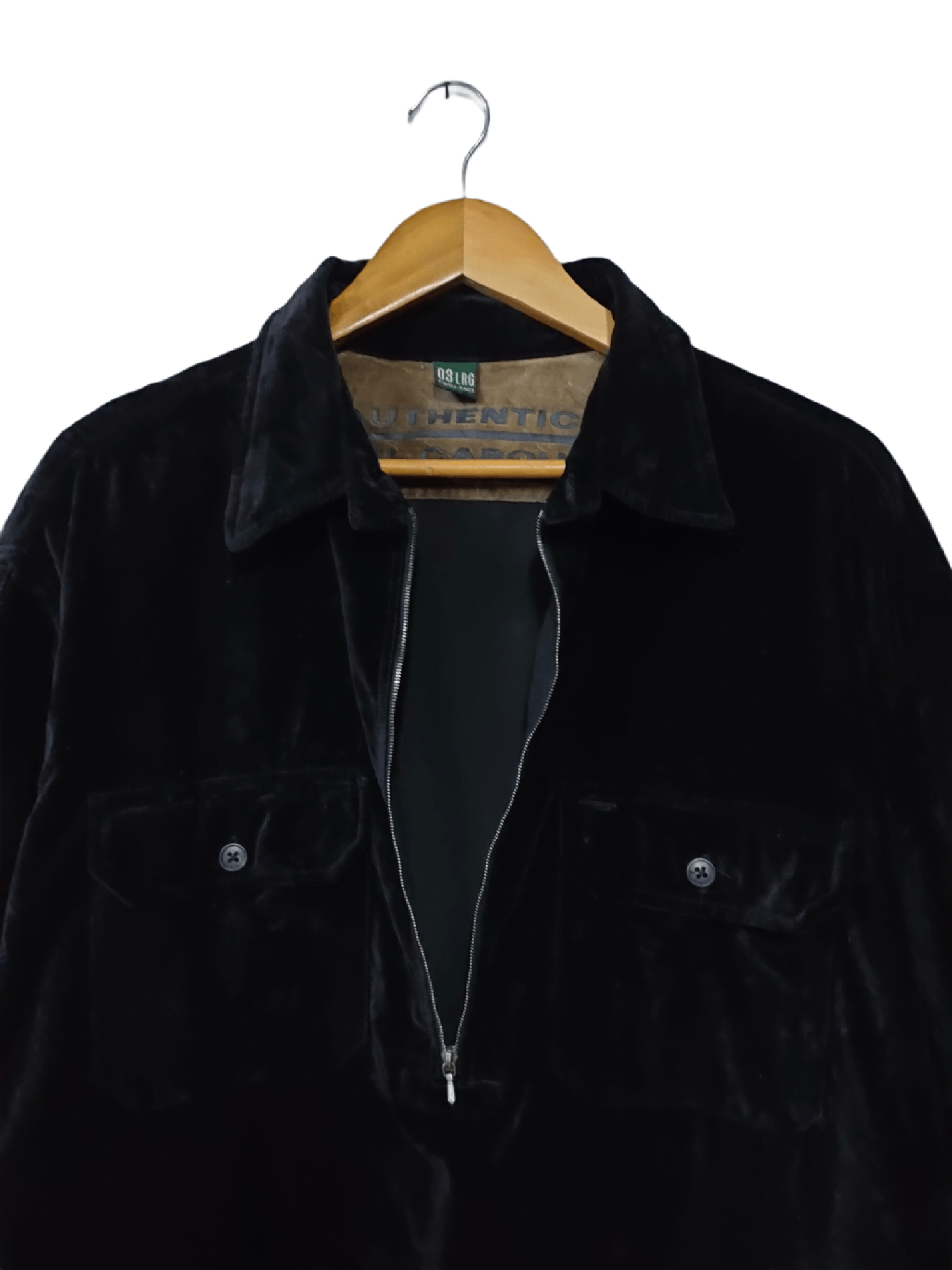 Nigel Cabourn 🔥 NIGEL CABOURN VELVET HALFZIPPER JACKETS Size US XL / EU 56 / 4 - 3 Thumbnail