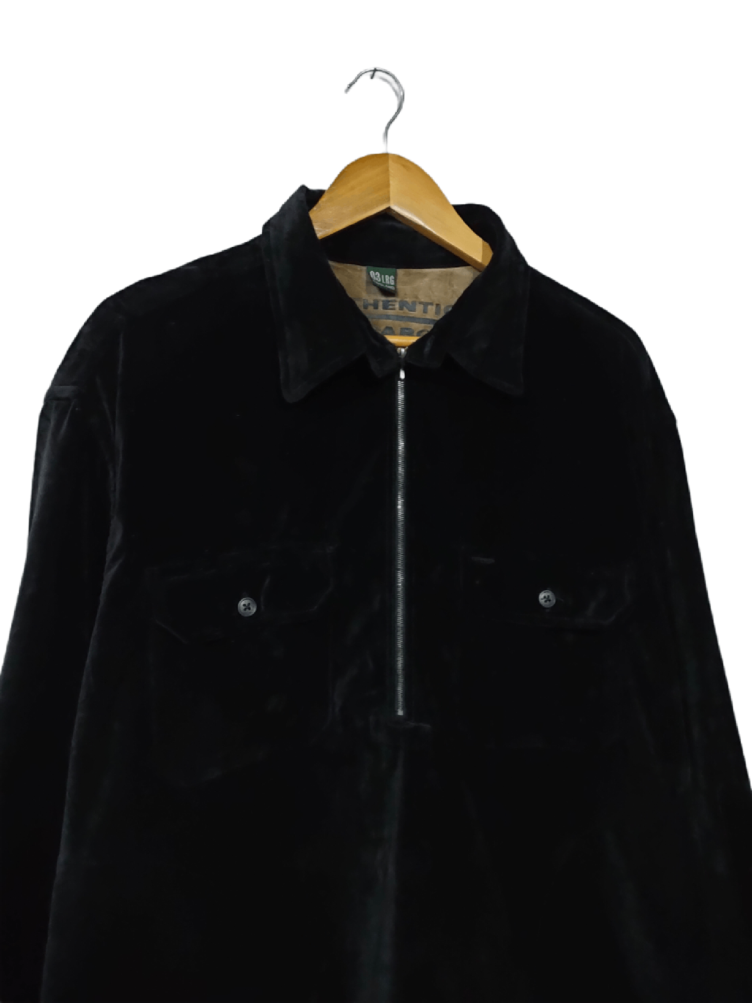 Nigel Cabourn 🔥 NIGEL CABOURN VELVET HALFZIPPER JACKETS Size US XL / EU 56 / 4 - 2 Thumbnail