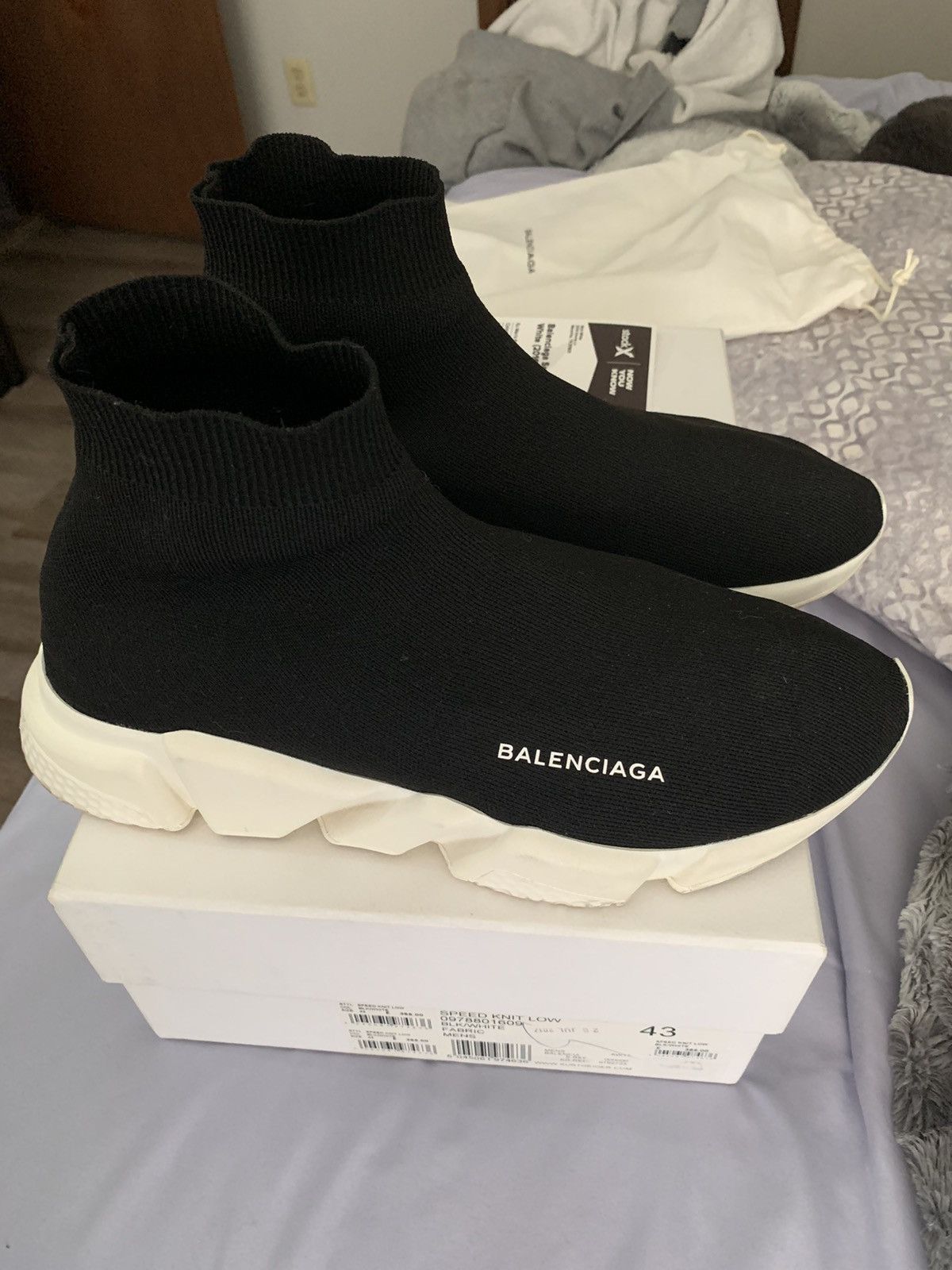 Balenciaga Balenciaga speed trainer 2017 pair Grailed