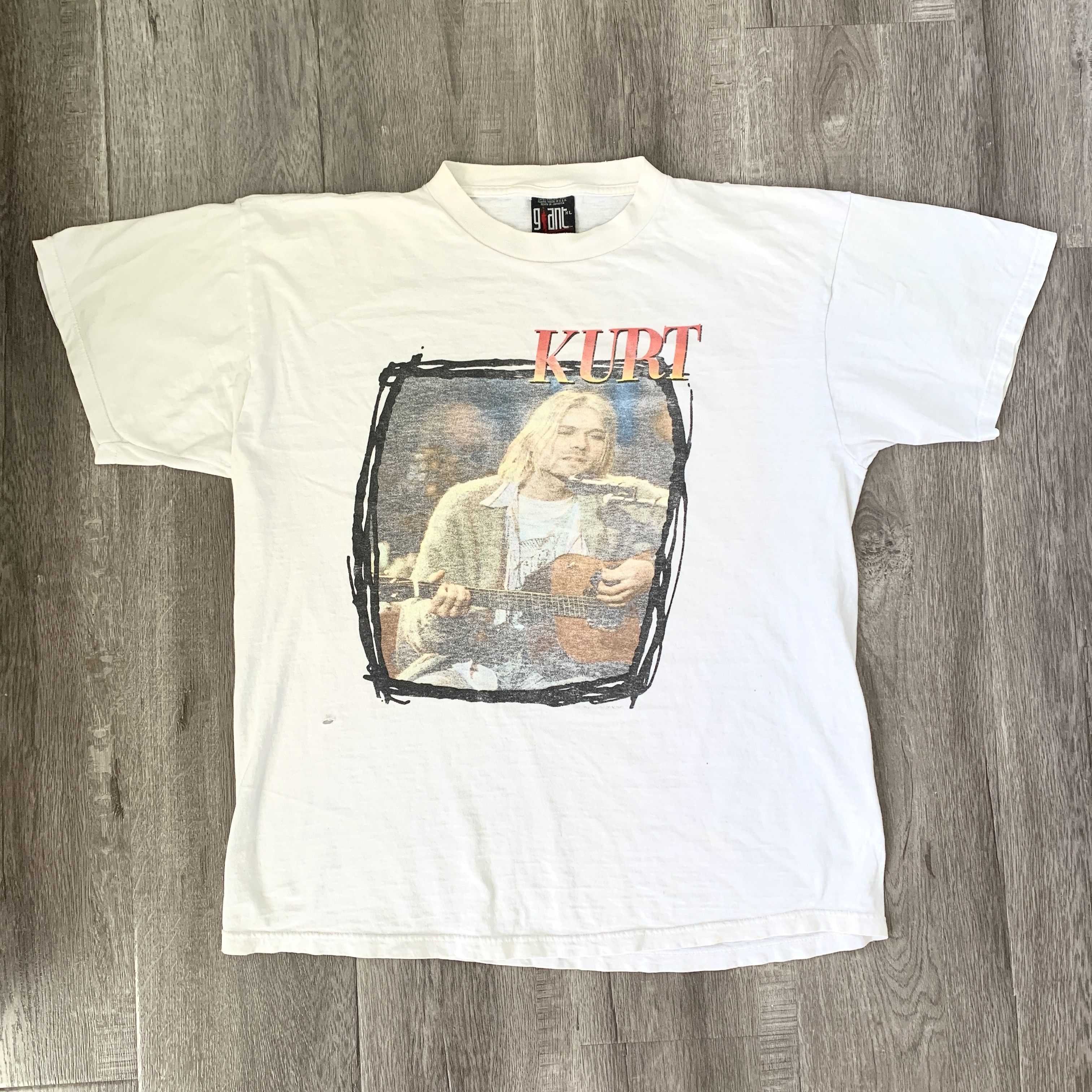 Kurt Cobain × Nirvana × Vintage Kurt Cobain Unplugged The Sun is 