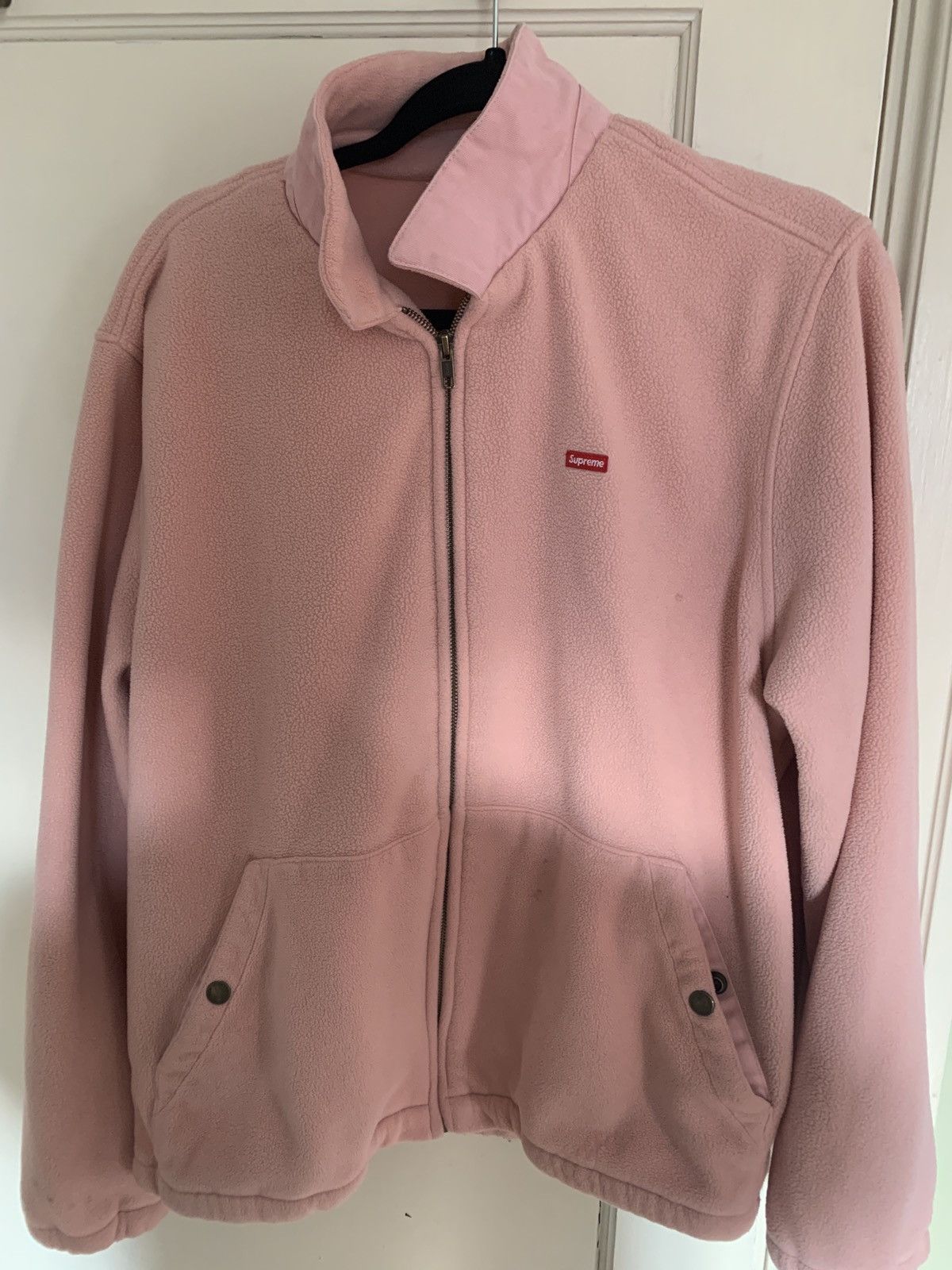 Supreme Polartec Harrington Jacket Grailed