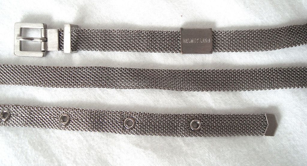 helmut lang chain belt