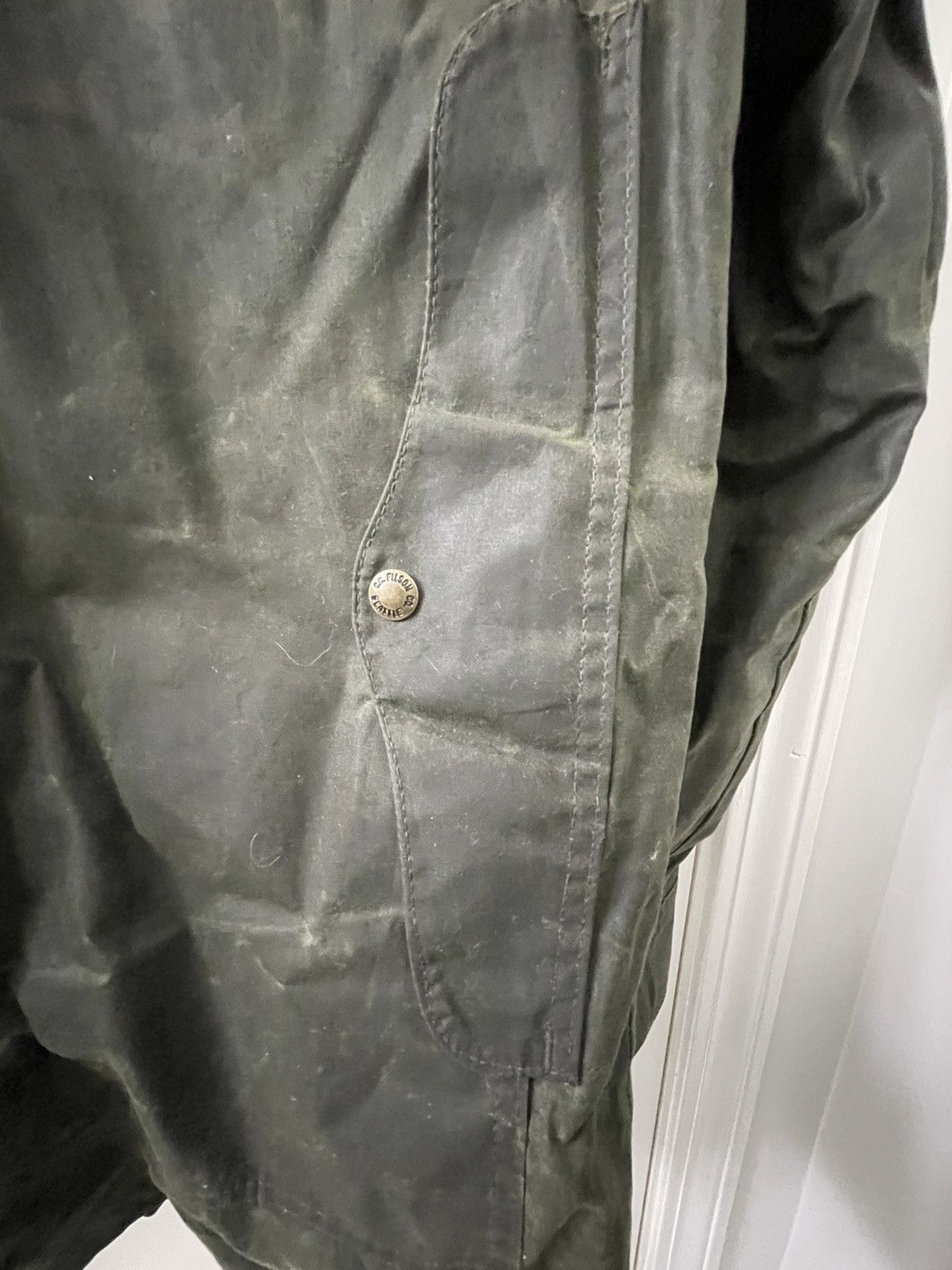 Filson Olive Filson Wax Cape Cruiser Jacket Size US M / EU 48-50 / 2 - 5 Thumbnail