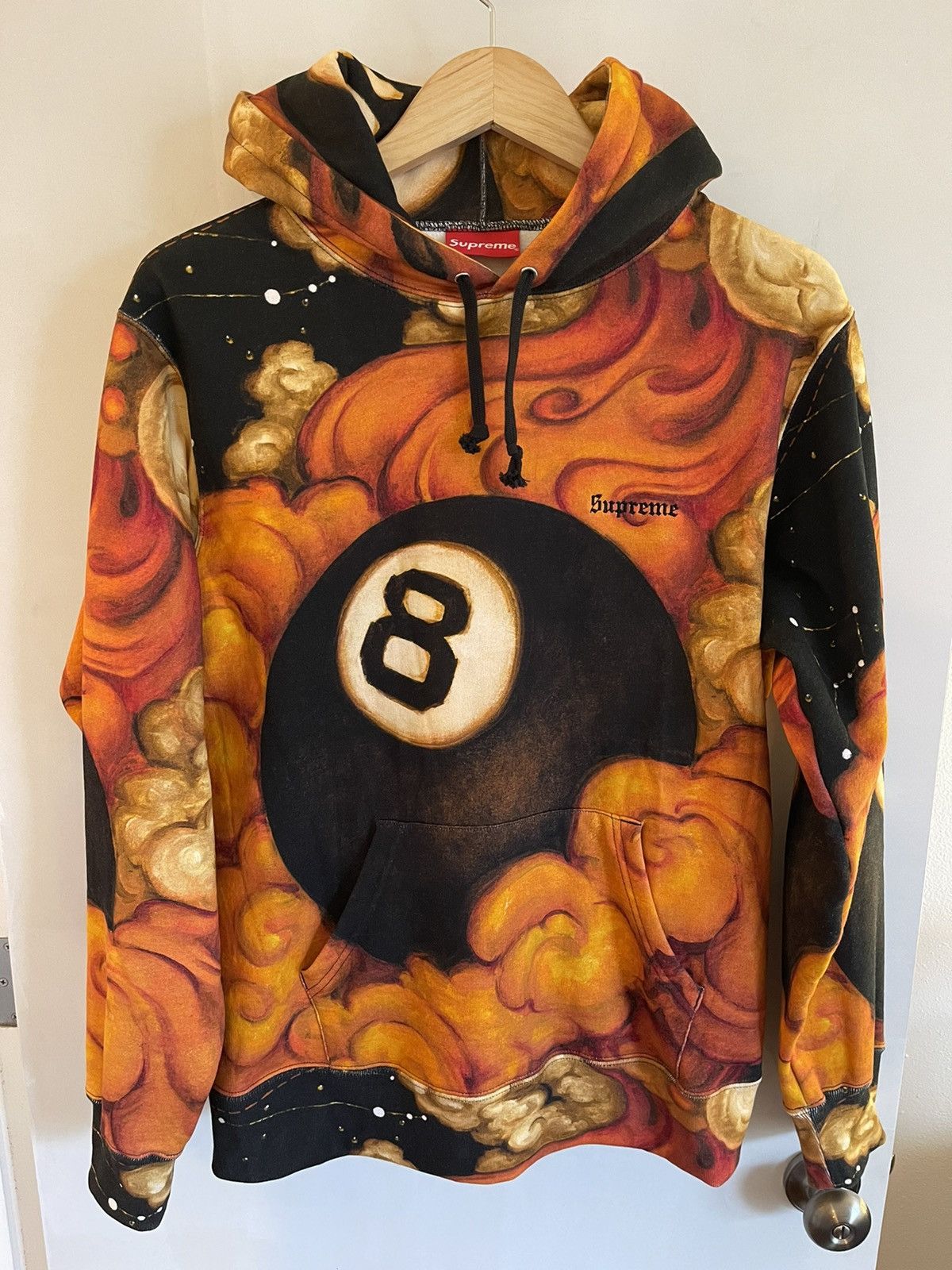 Supreme Martin Wong 8 Ball Hoodie | Grailed