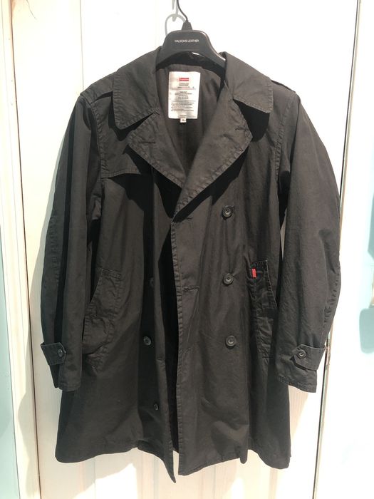 Supreme military hot sale trench coat