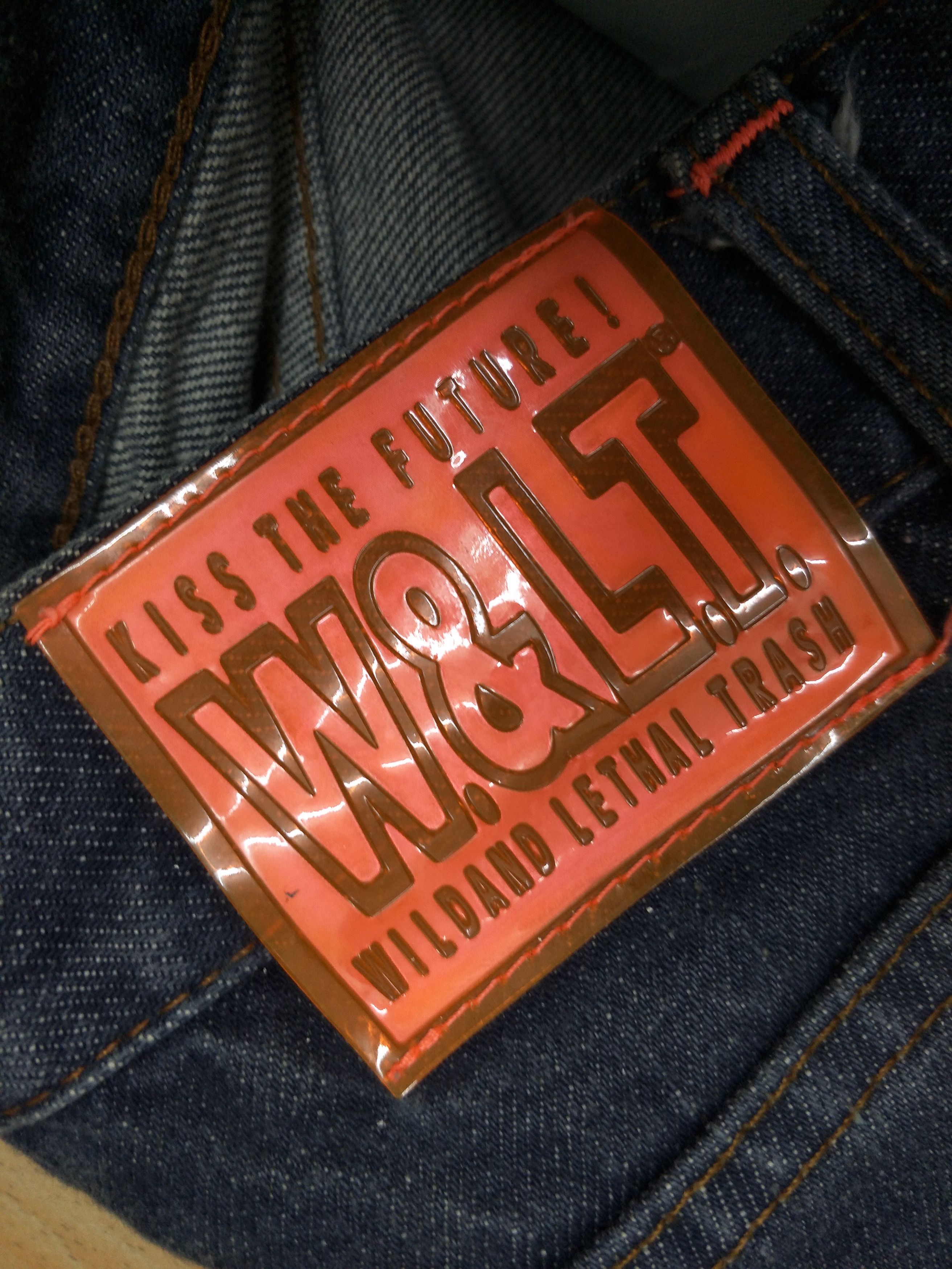 W&LT × Walter Van Beirendonck Slim Fit Denim Kiss The Future W&LT Belgian Antwerp Six Size US 26 / EU 42 - 6 Thumbnail
