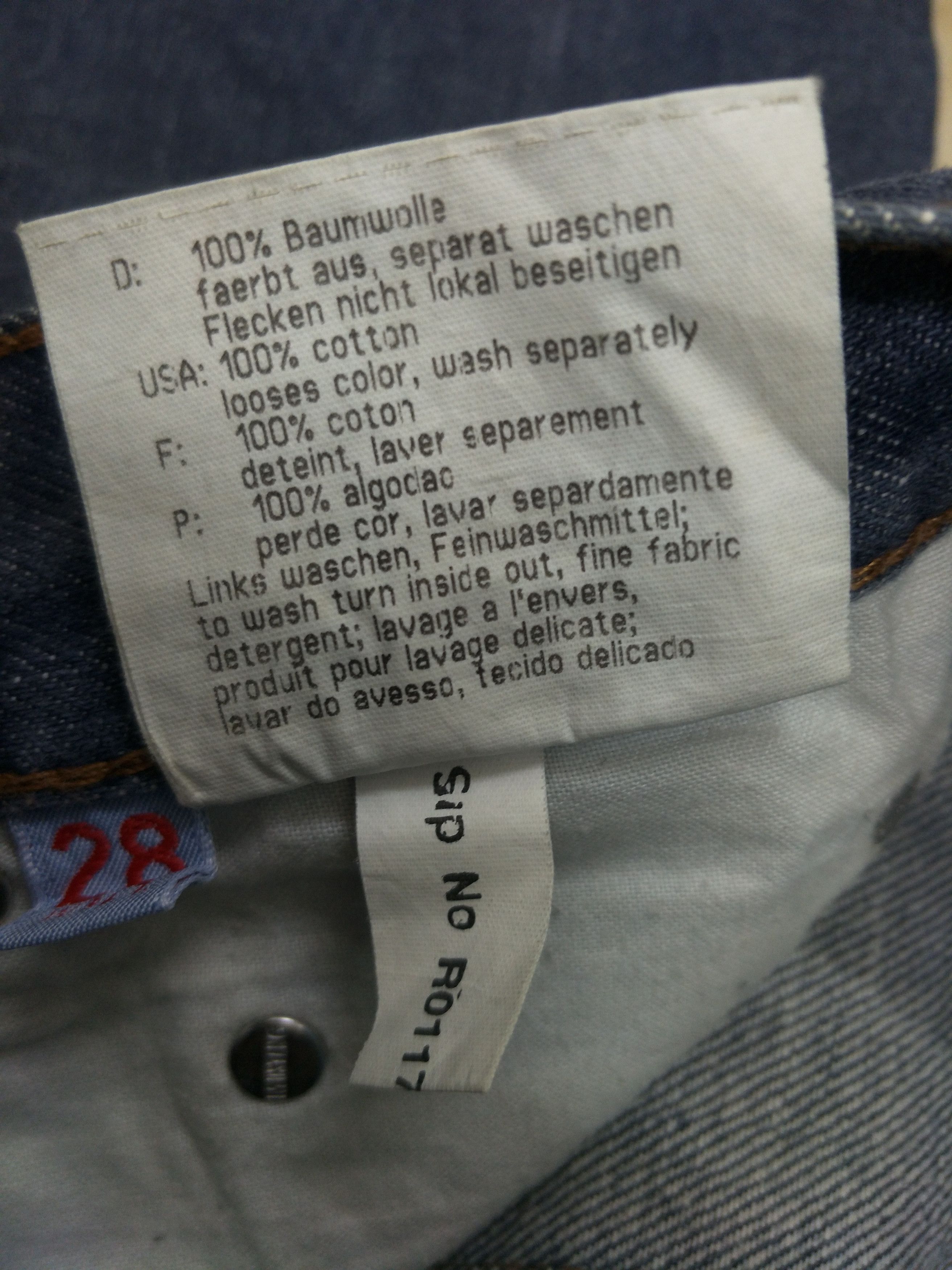W&LT × Walter Van Beirendonck Slim Fit Denim Kiss The Future W&LT Belgian Antwerp Six Size US 26 / EU 42 - 11 Thumbnail