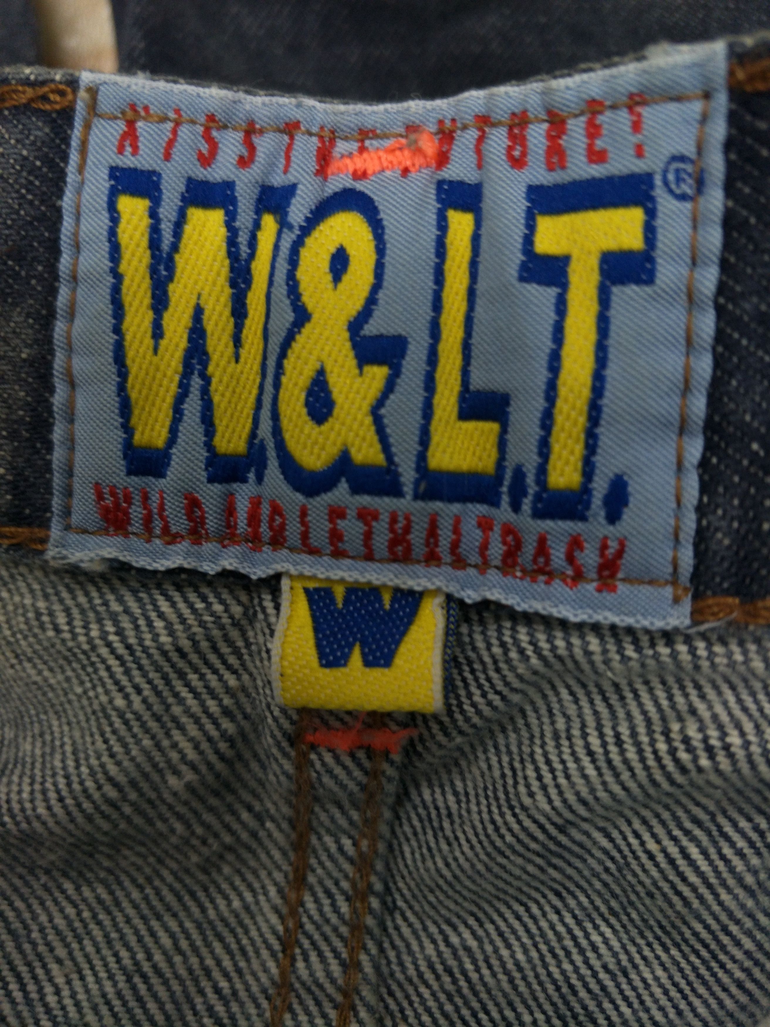 W&LT × Walter Van Beirendonck Slim Fit Denim Kiss The Future W&LT Belgian Antwerp Six Size US 26 / EU 42 - 10 Thumbnail
