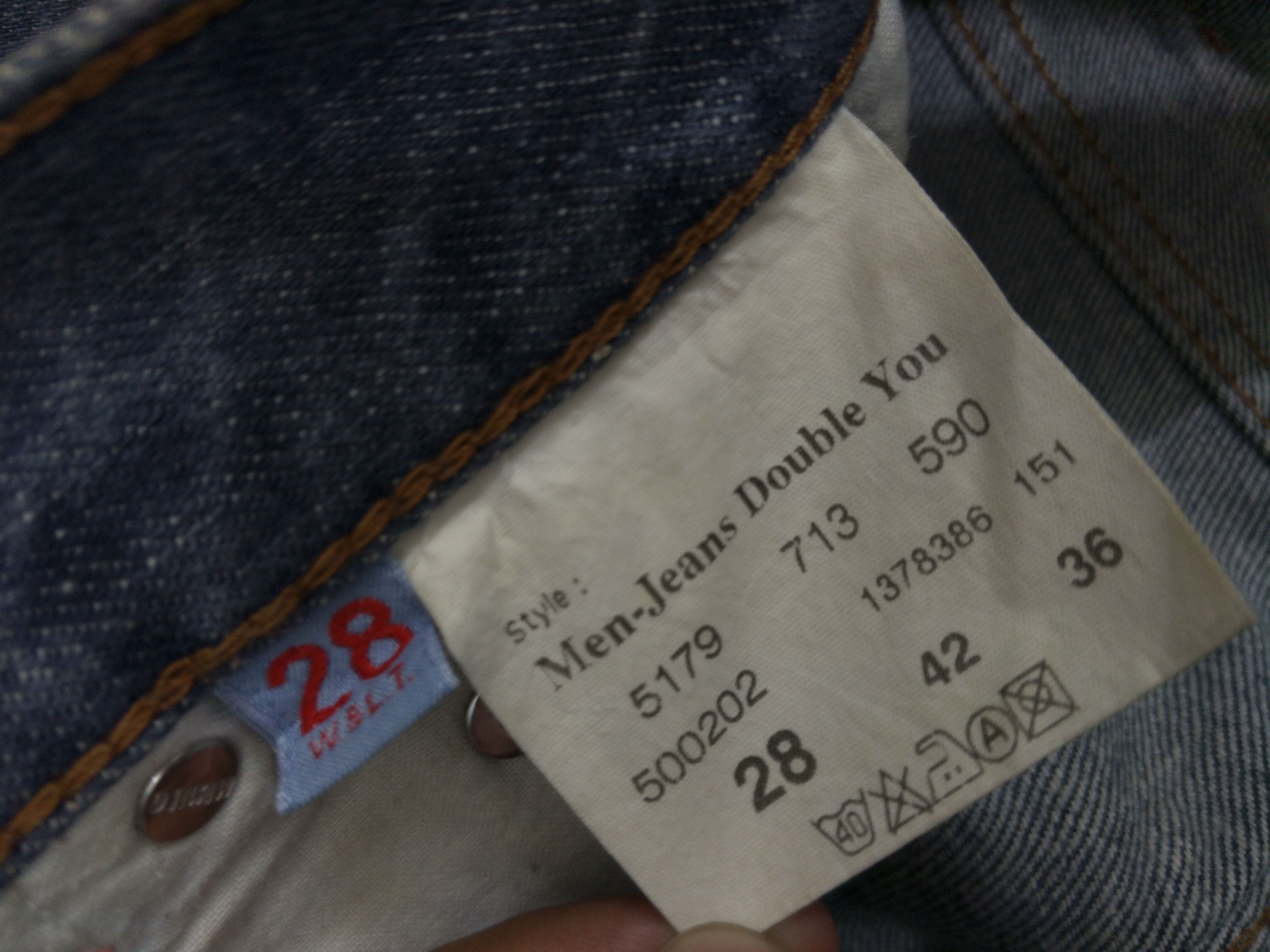 W&LT × Walter Van Beirendonck Slim Fit Denim Kiss The Future W&LT Belgian Antwerp Six Size US 26 / EU 42 - 12 Thumbnail