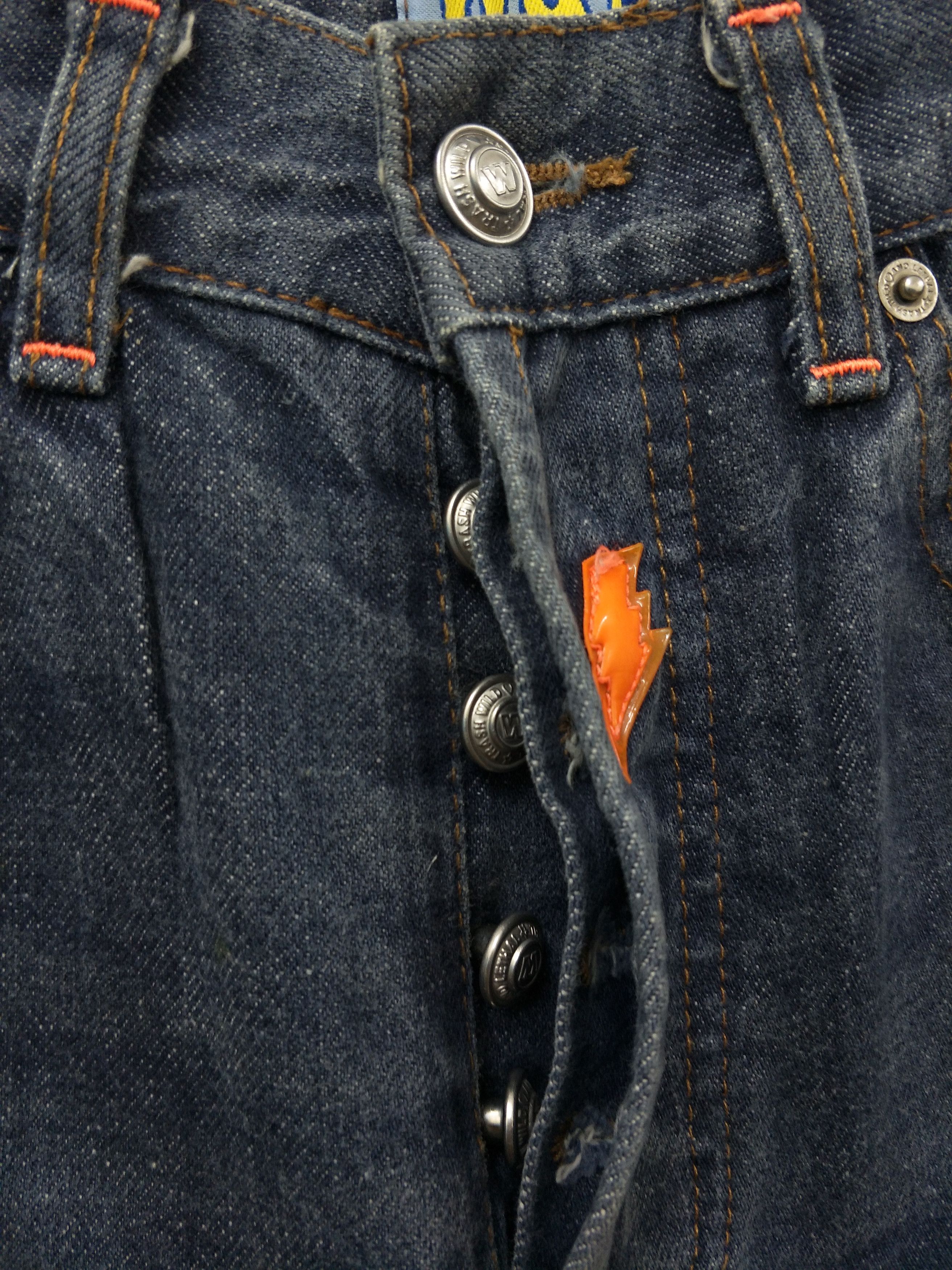 W&LT × Walter Van Beirendonck Slim Fit Denim Kiss The Future W&LT Belgian Antwerp Six Size US 26 / EU 42 - 8 Thumbnail