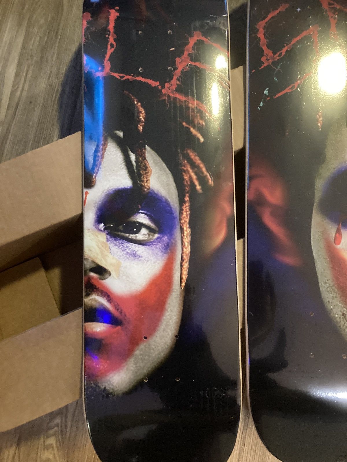 Custom-Painted Juice Wrld Skateboard selling