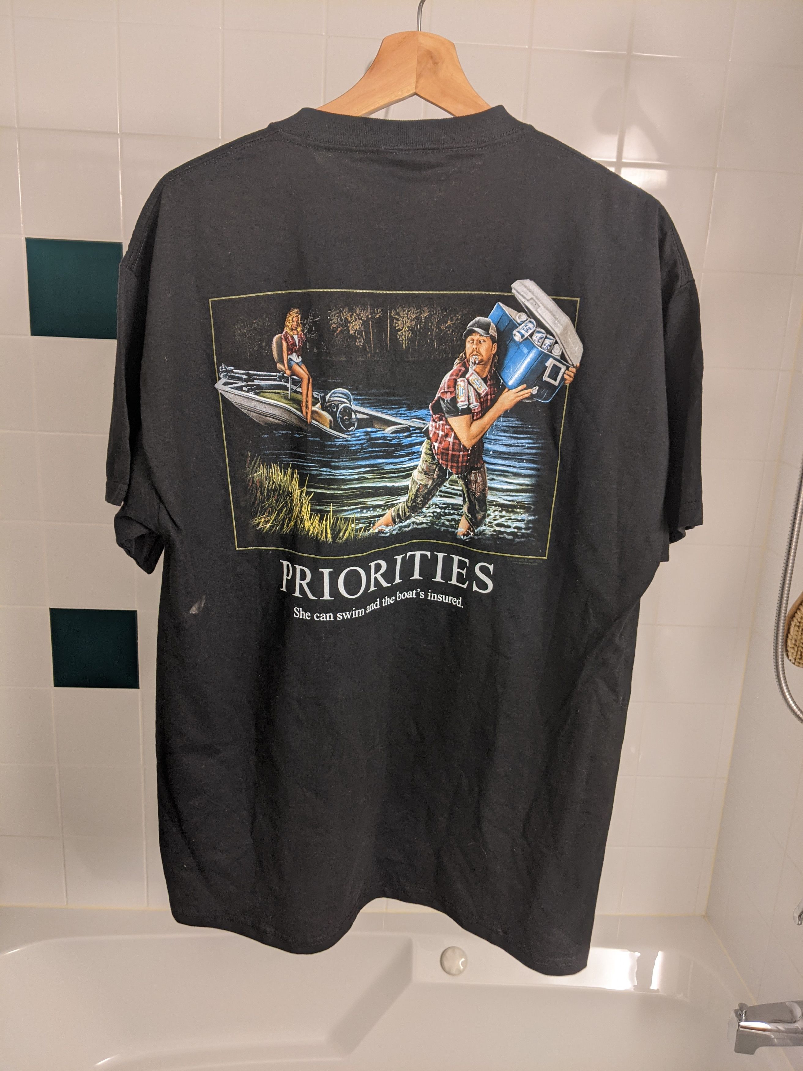 Delta Vintage Redneck T Shirt Size US L / EU 52-54 / 3 - 2 Thumbnail