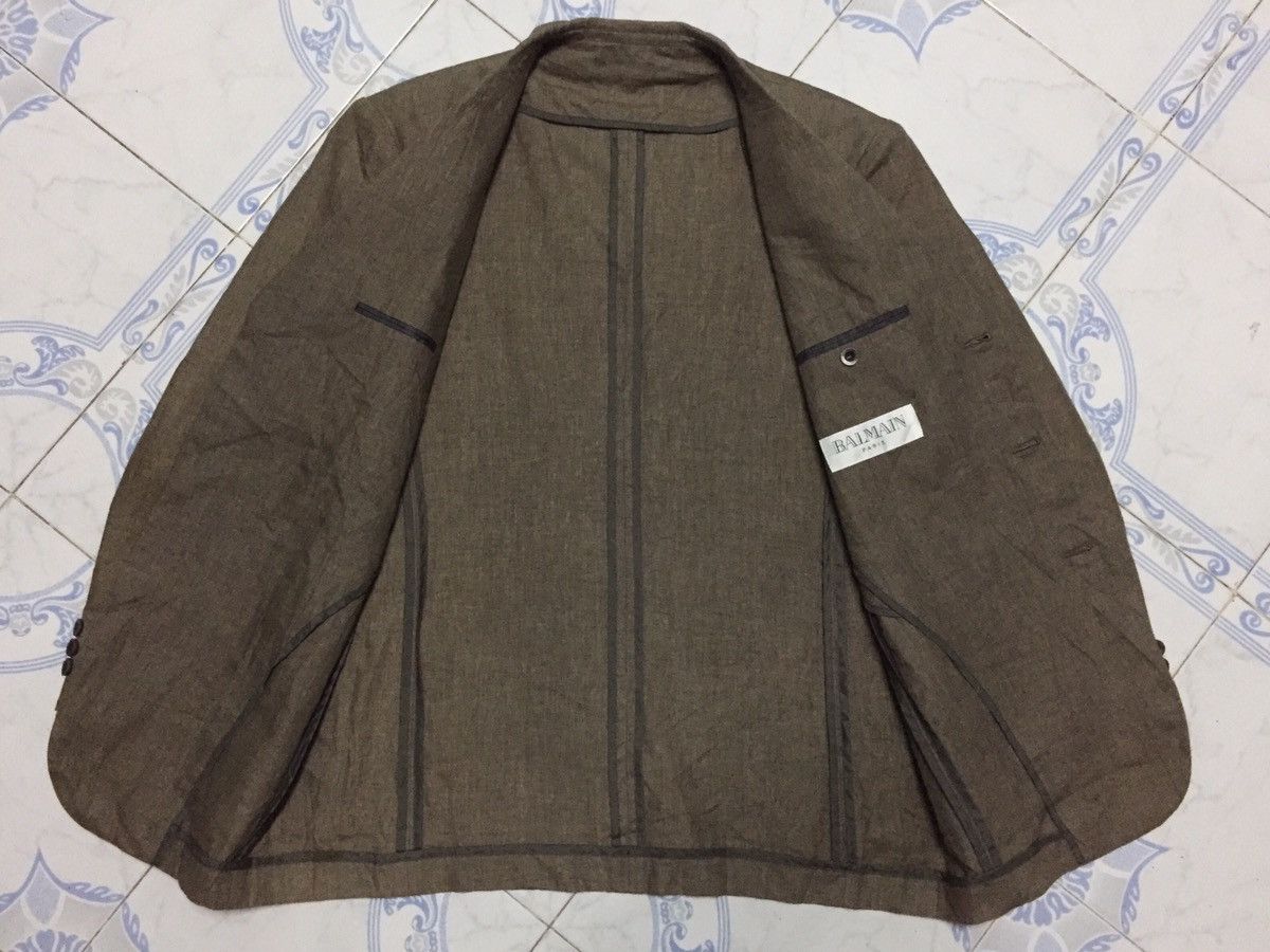 Balmain Vintage Balmain Paris Jacket Coat/Blazer Year 2002 Size US M / EU 48-50 / 2 - 16 Thumbnail