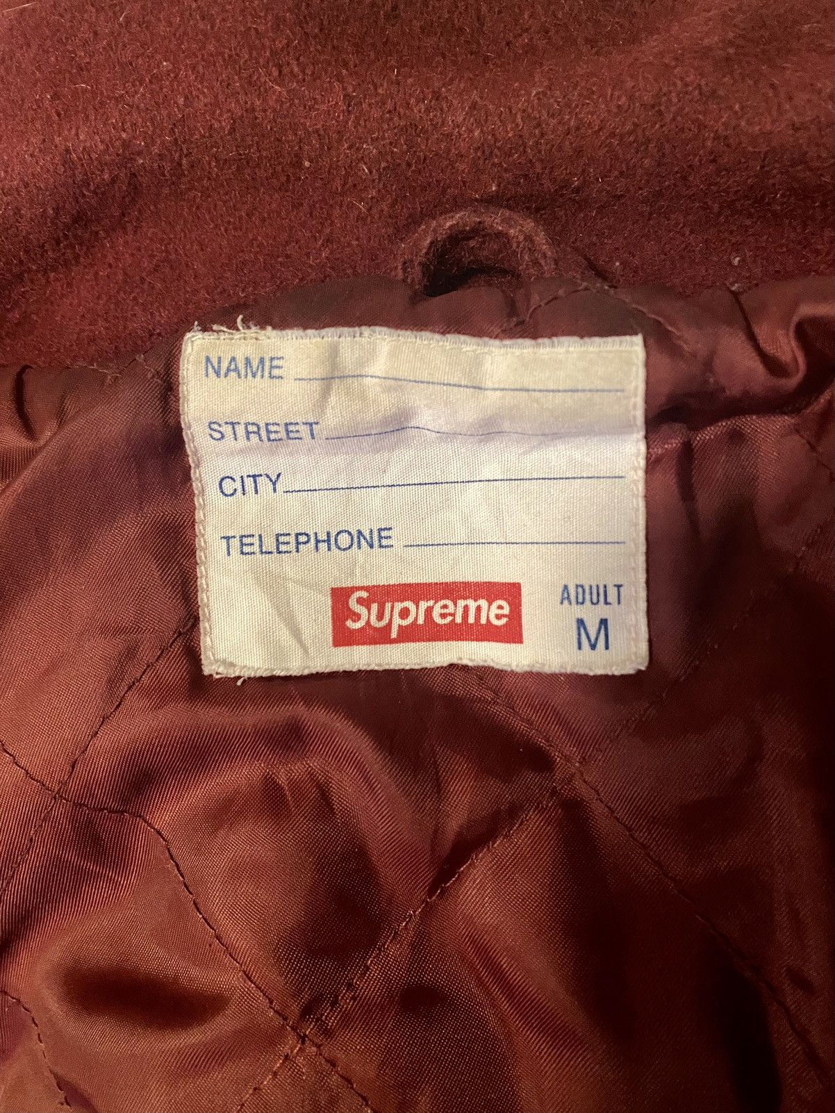 Supreme RARE Supreme FW13 Captain Varsity Jacket Size US M / EU 48-50 / 2 - 8 Thumbnail