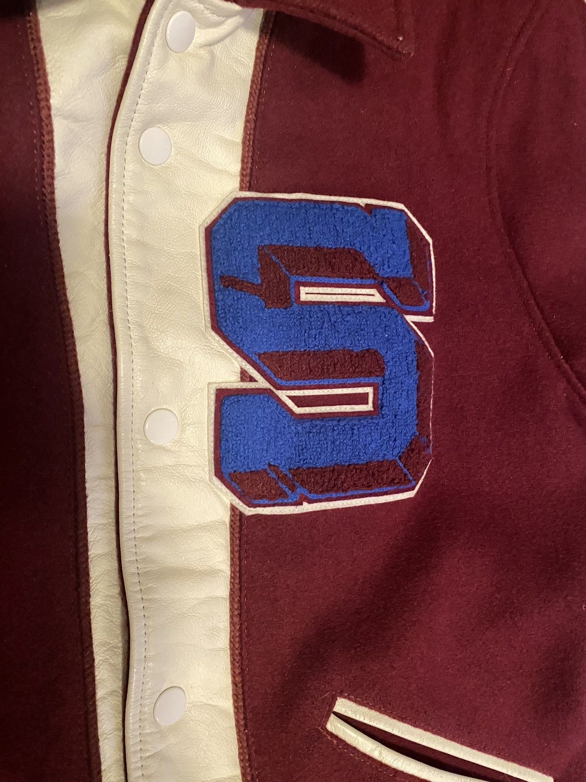 Supreme RARE Supreme FW13 Captain Varsity Jacket Size US M / EU 48-50 / 2 - 3 Thumbnail