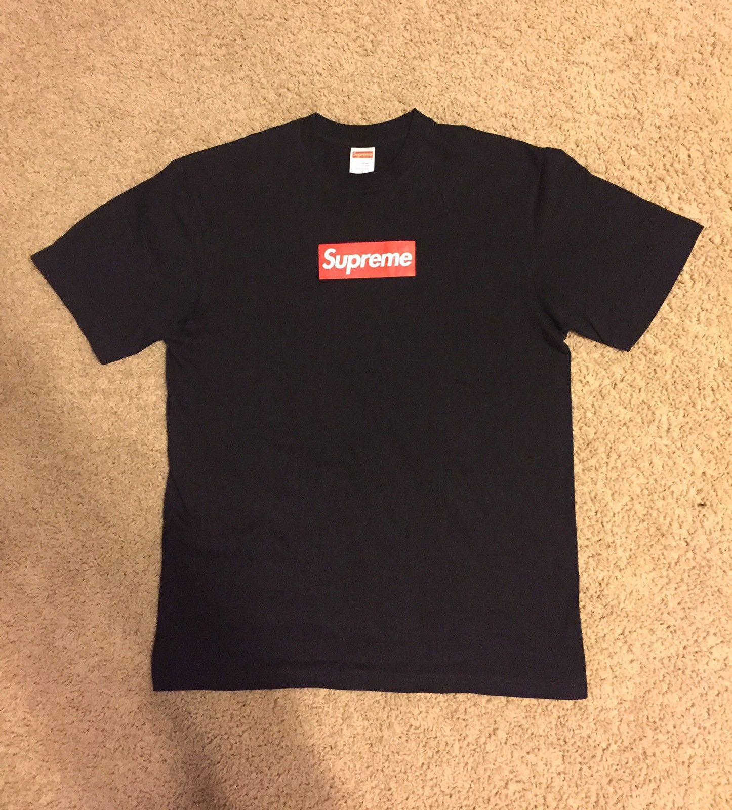 Supreme Supreme 20th Anniversary Box Logo Tee (Black) | Grailed