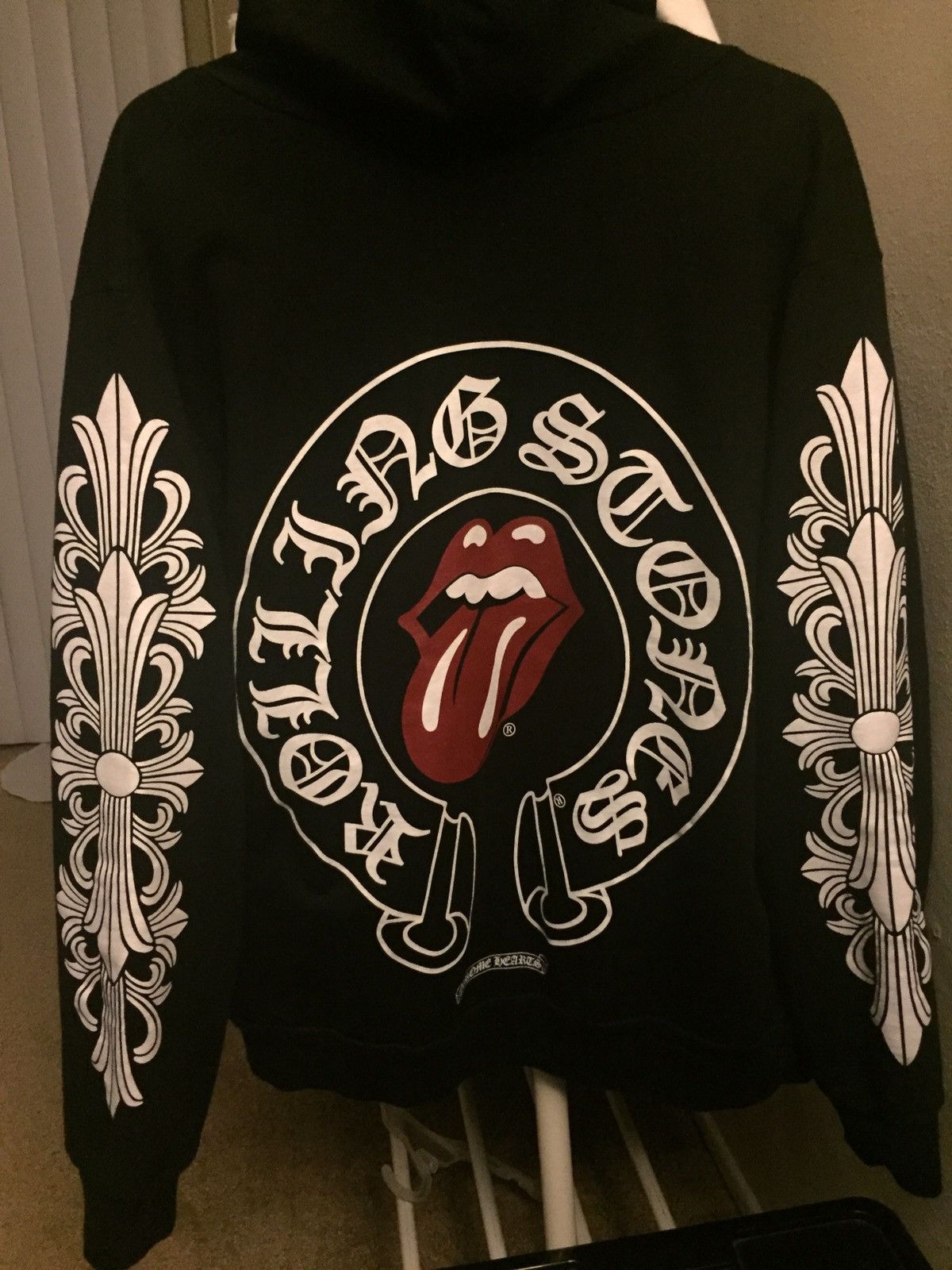 Chrome hearts rolling orders stones hoodie