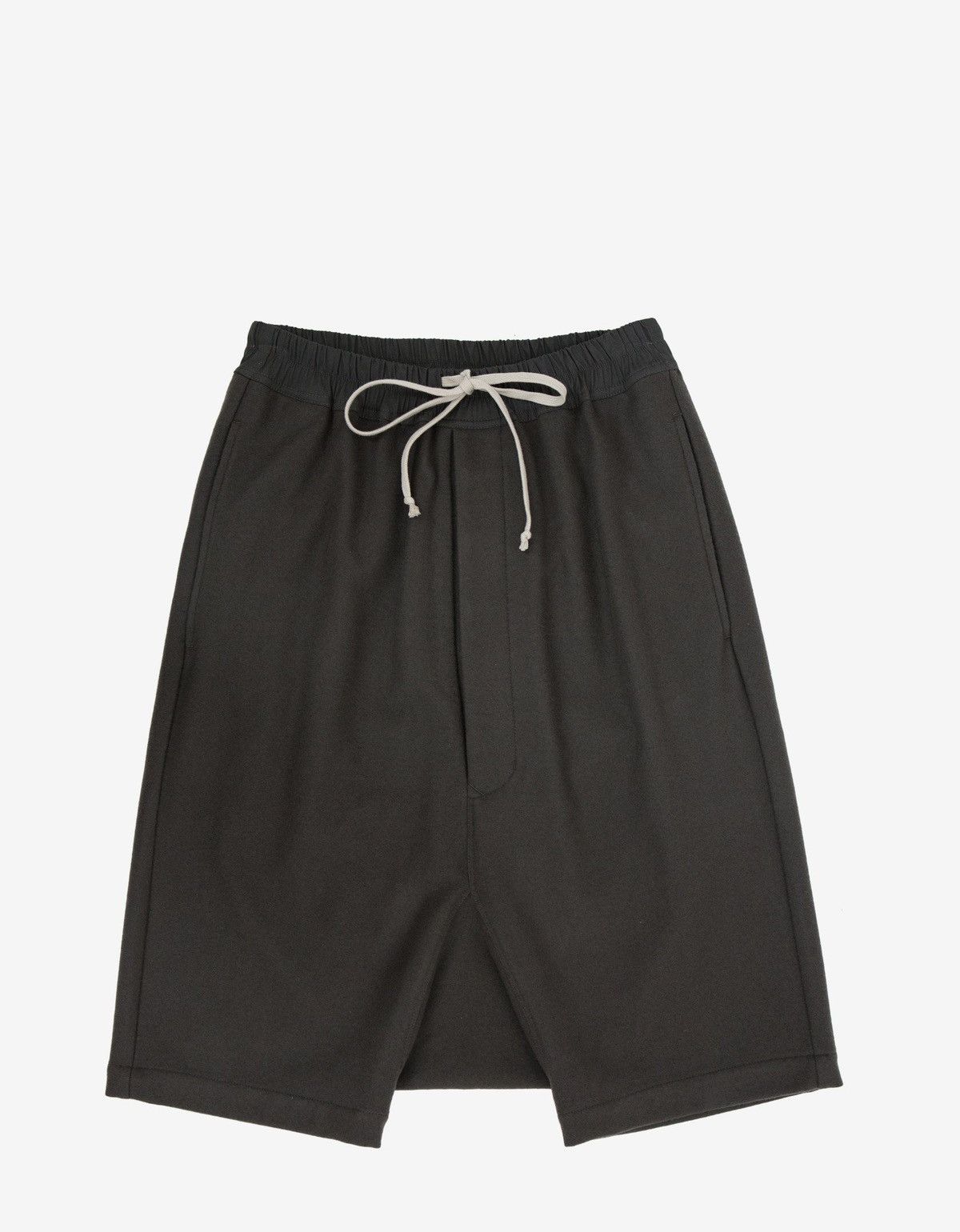 Rick Owens Boxer Pods Darkdust Wool Blend Shorts Size 46 | Grailed 