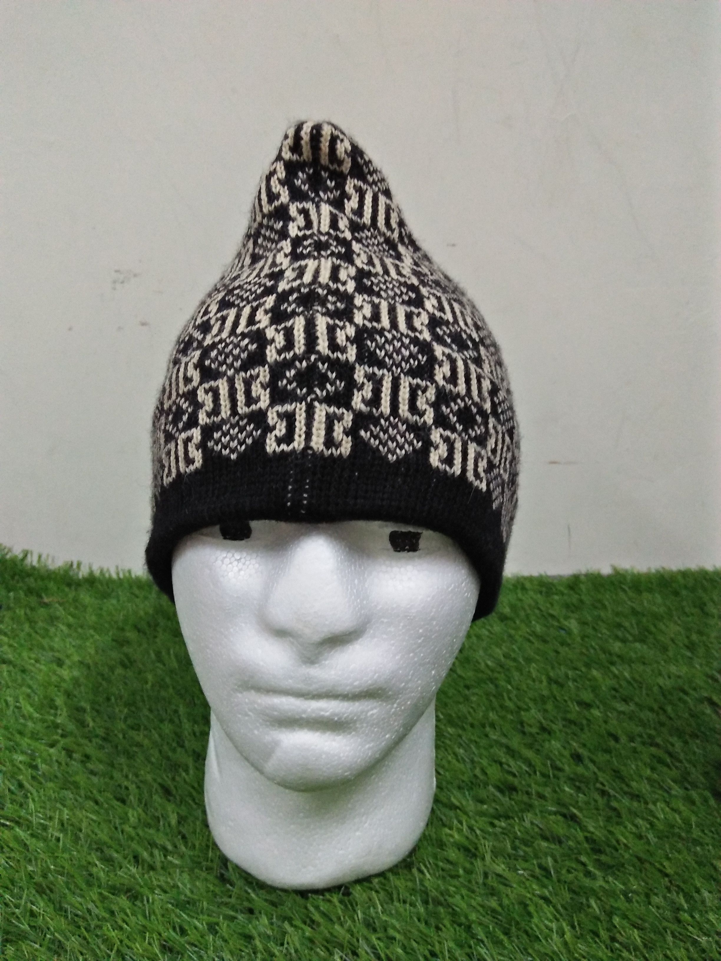 Spice monogram inspired gucci beanie hat