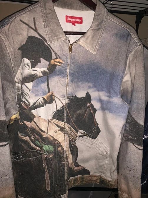 Supreme Supreme Cowboy Denim Work Jacket | Grailed