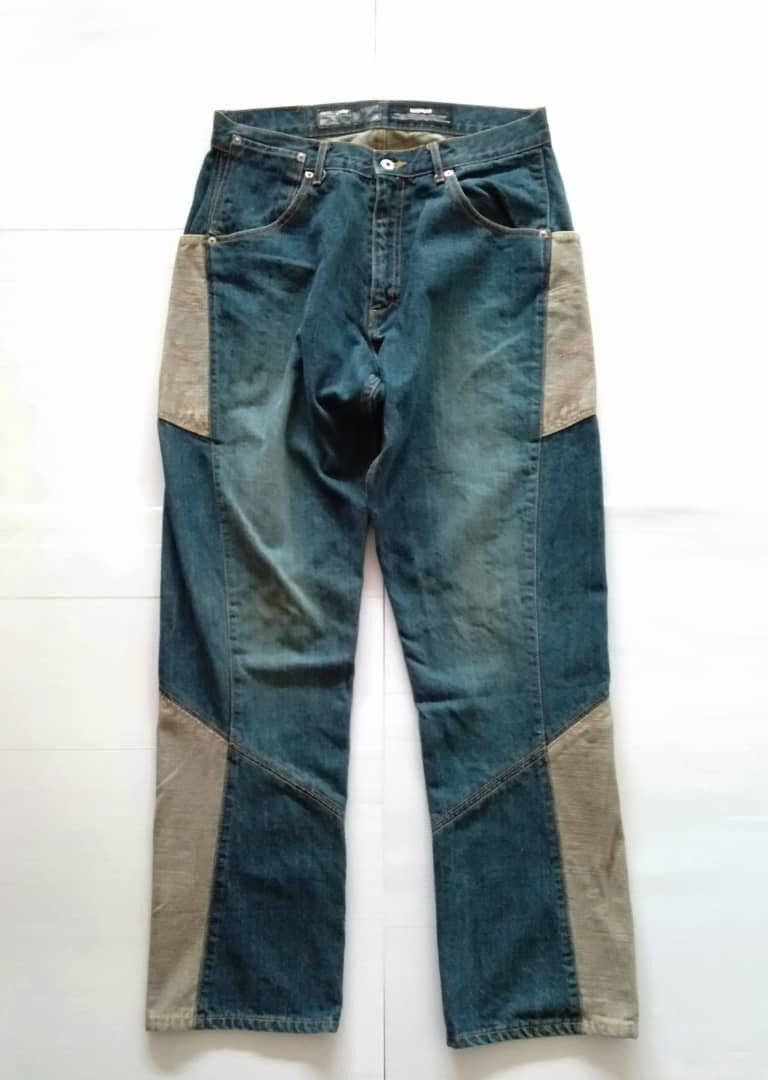 Japanese label 00s Y2K ML Vintage Jeans（Authentic Red Pepper 