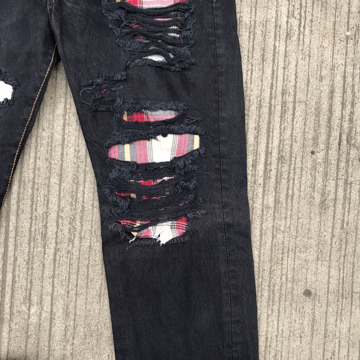 Japanese Brand Japanese Brand Sorn History Distressed Denim Cobain Style Size US 32 / EU 48 - 6 Thumbnail