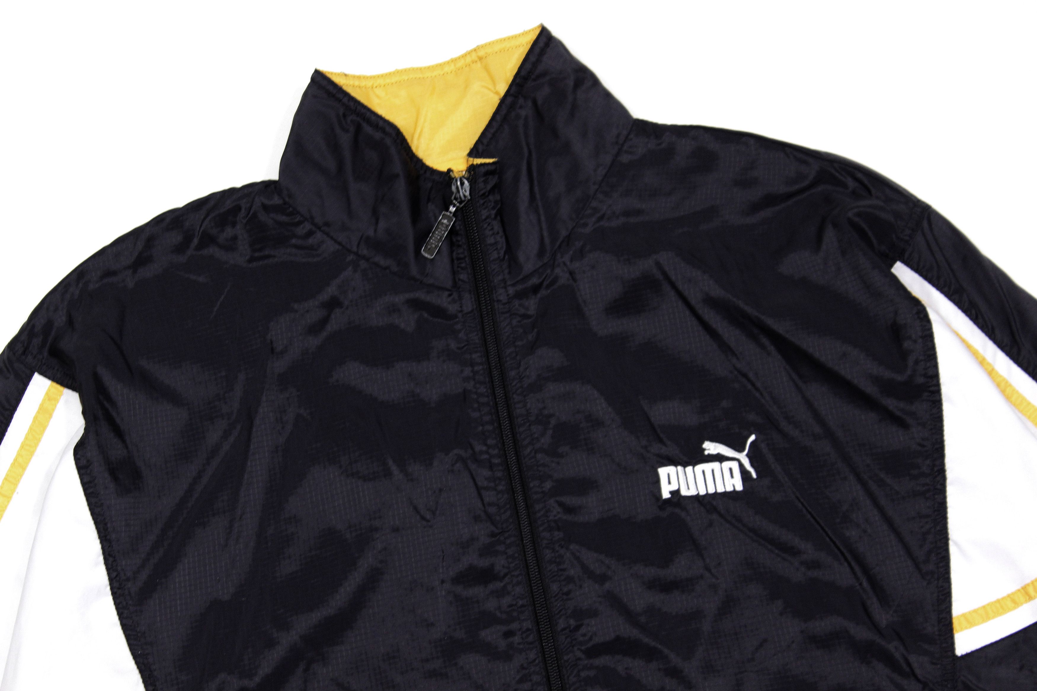 Puma 90S Logo Nylon Jacket Vintage Size US L / EU 52-54 / 3 - 3 Thumbnail