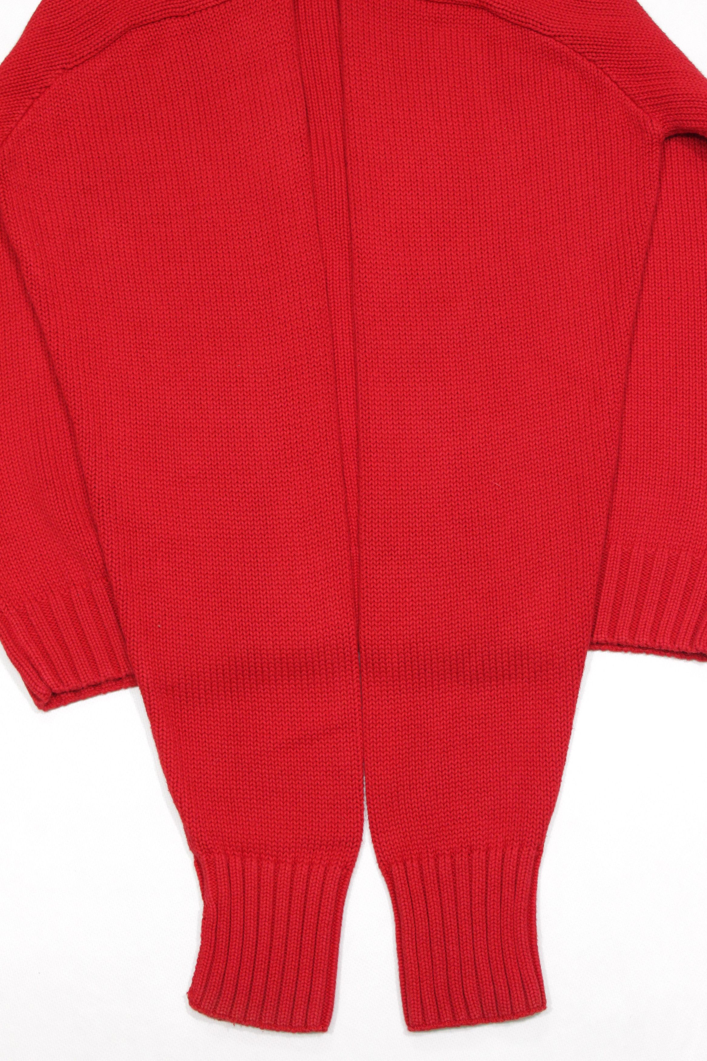 Polo Ralph Lauren 90S Logo Knit Crewneck Vintage Sweater Size US L / EU 52-54 / 3 - 6 Thumbnail