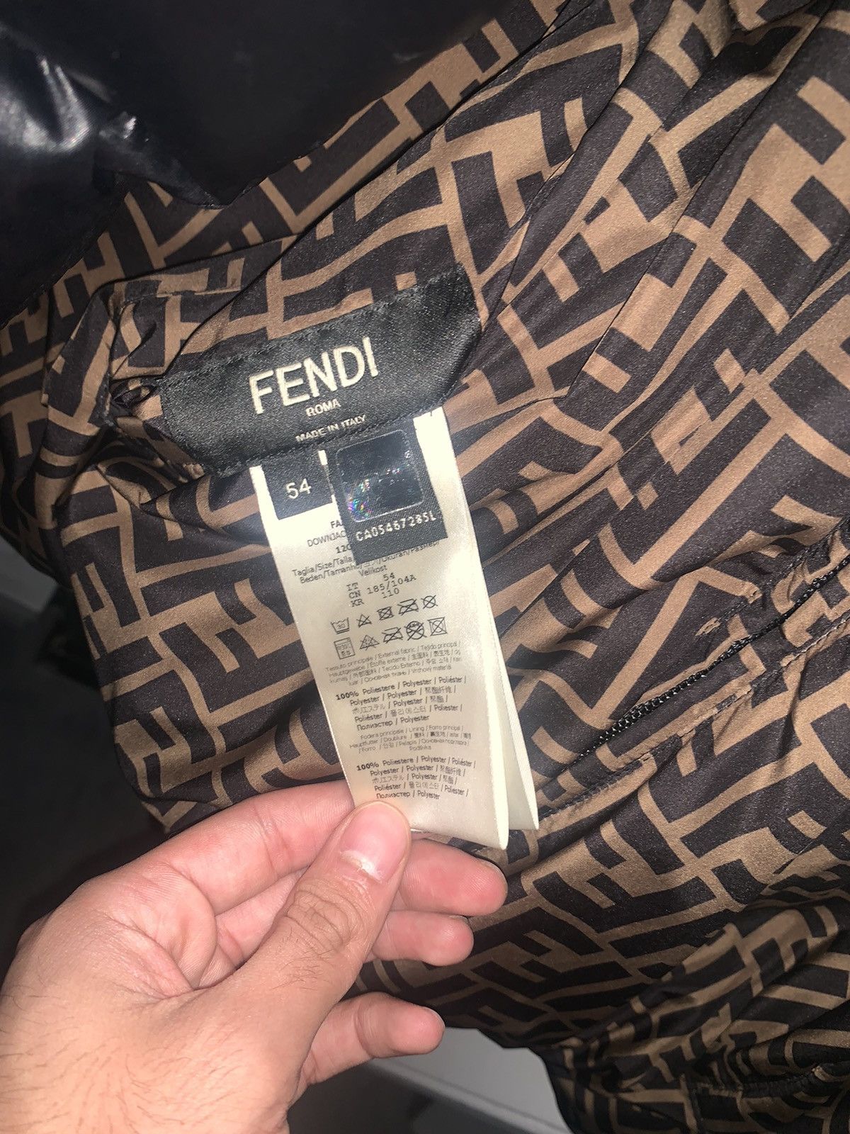 Fendi Fendi reversible parka Size US L / EU 52-54 / 3 - 7 Thumbnail