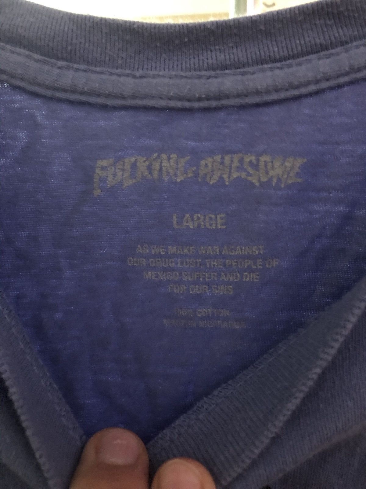 【FUCKING AWESOME】 FAILED EXPERIMENT TEE WHITE Fucking Awesome Failed Experiment Tee - White – Palm Isle