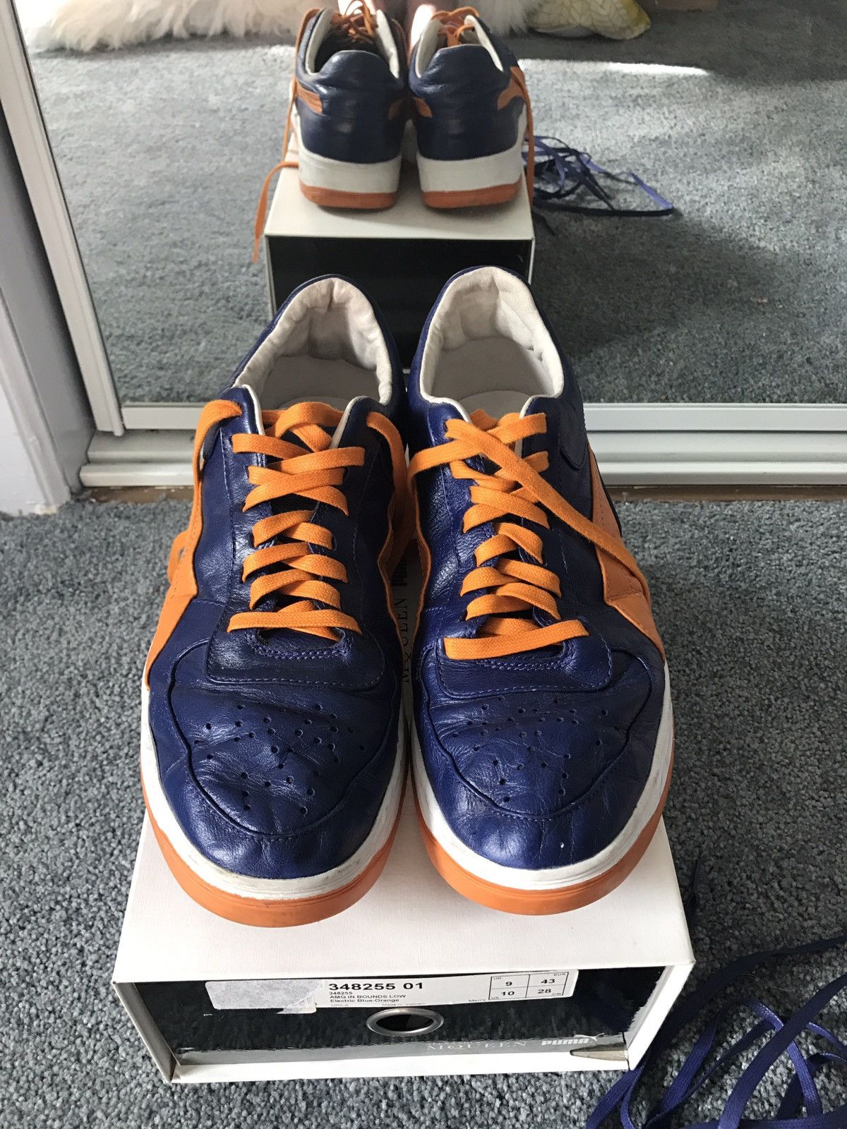 Alexander McQueen AMQ McQueen Puma In Bounds Lo Rare Knicks Colorway Grailed