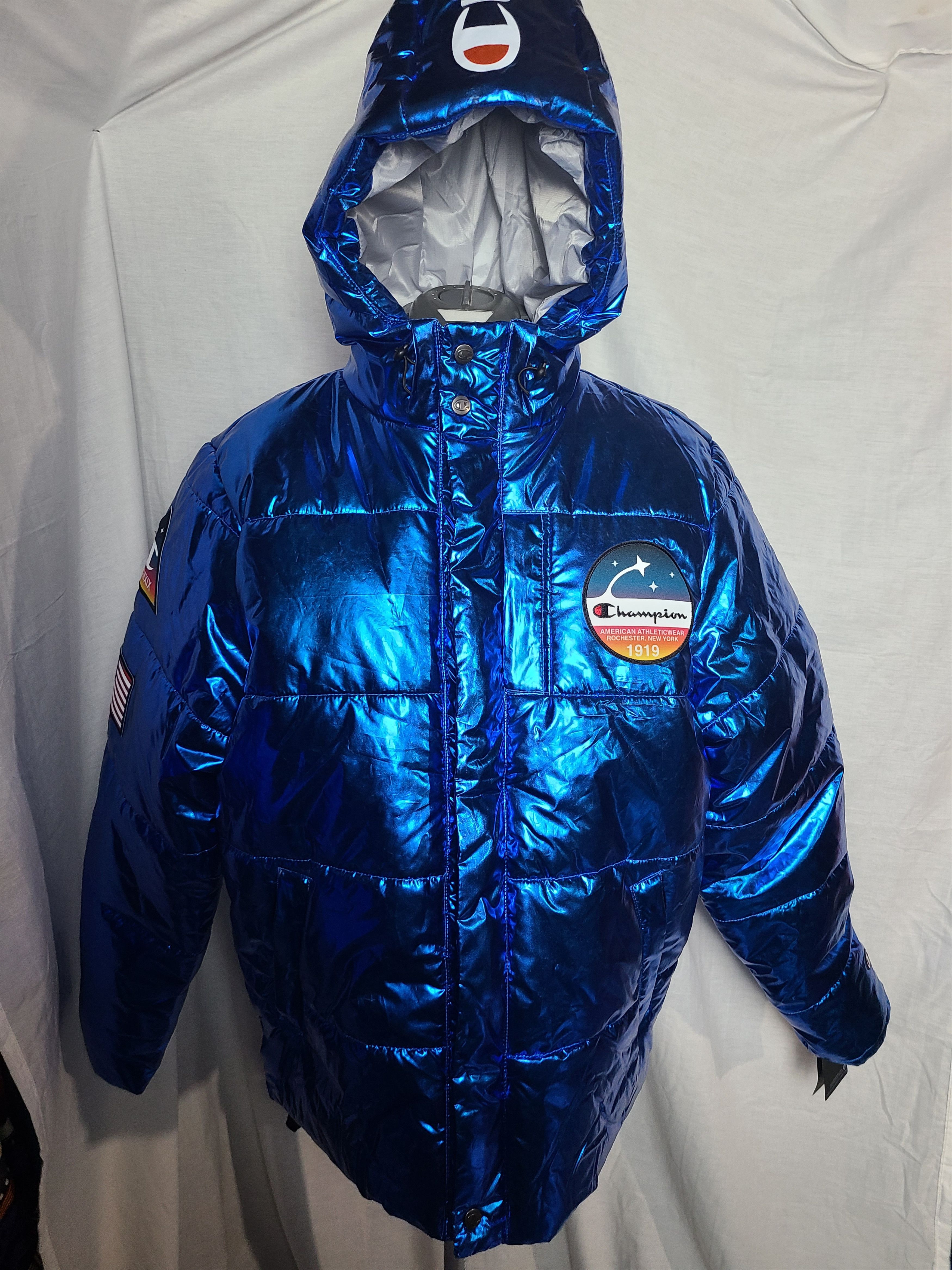 Champion nasa metallic puffer online