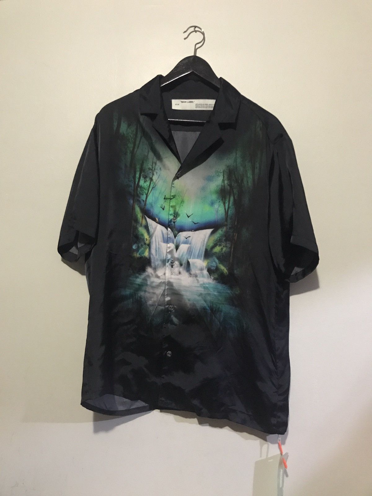 Off-White Off-White Waterfall Silk shirt | Grailed