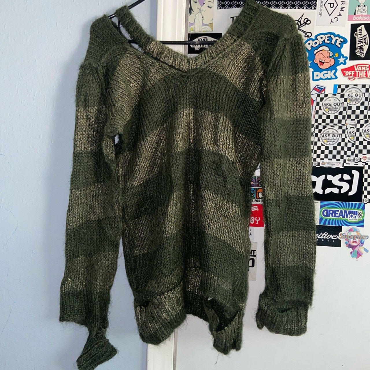 Junya Watanabe AW2006 Destroyed Mohair Sweater — Middleman Store