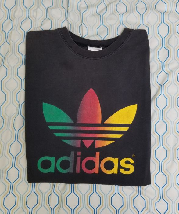 Adidas originals store rasta t shirt