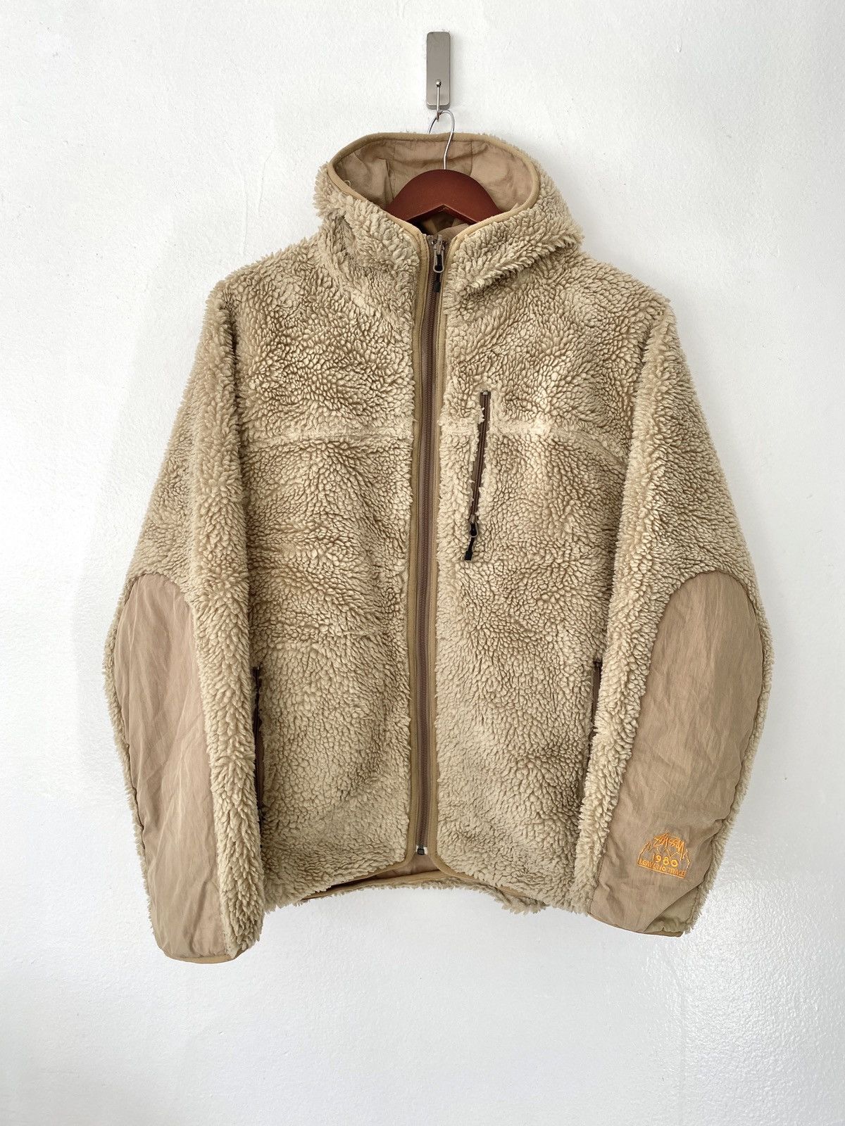 Stussy Stussy Rhythm Hoodie Deep Pile Reversible Sherpa Jacket Size US M / EU 48-50 / 2 - 1 Thumbnail
