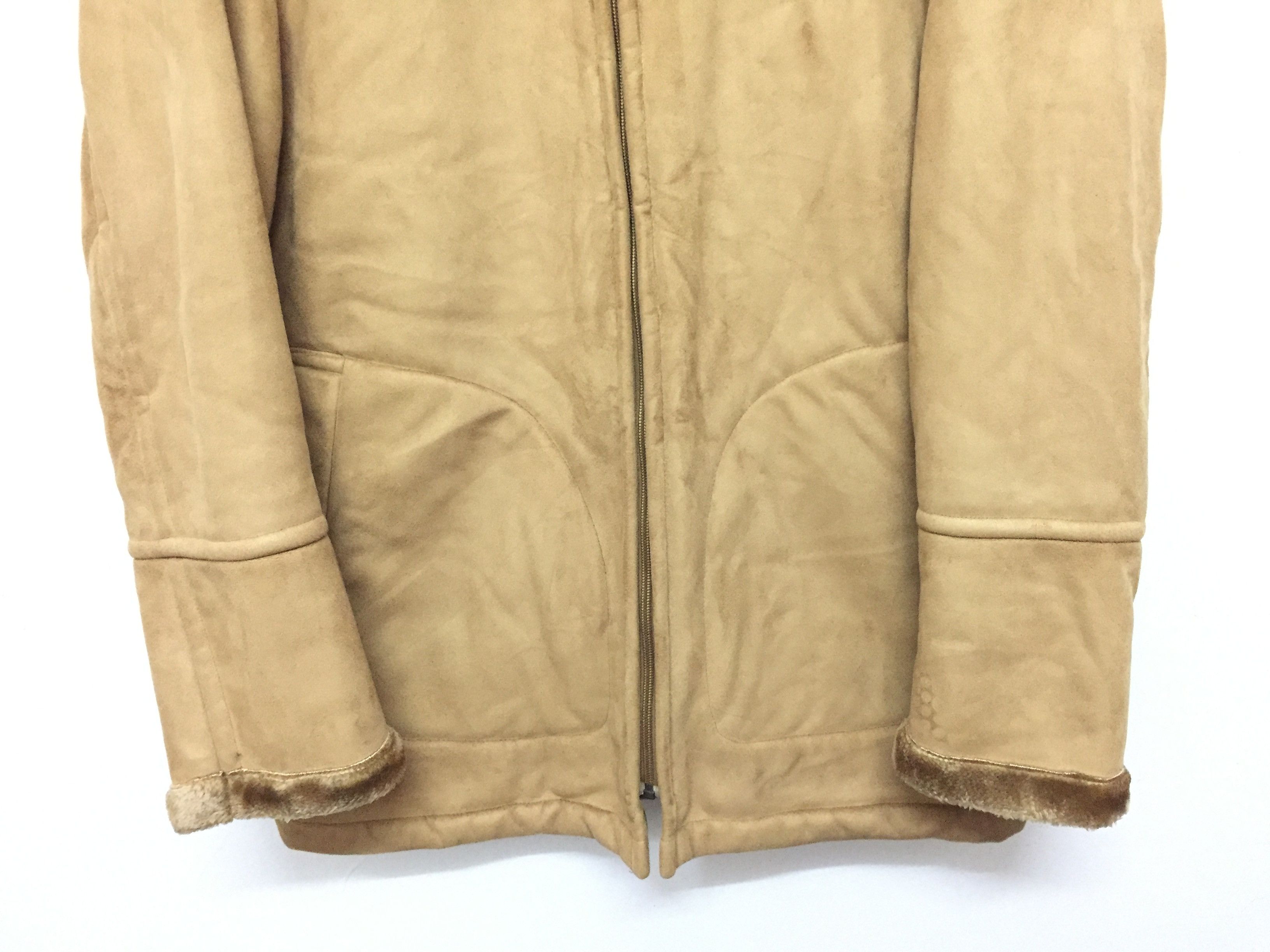 Kansai Yamamoto 90's KANSAI homme long shearling jacket Size US M / EU 48-50 / 2 - 5 Thumbnail