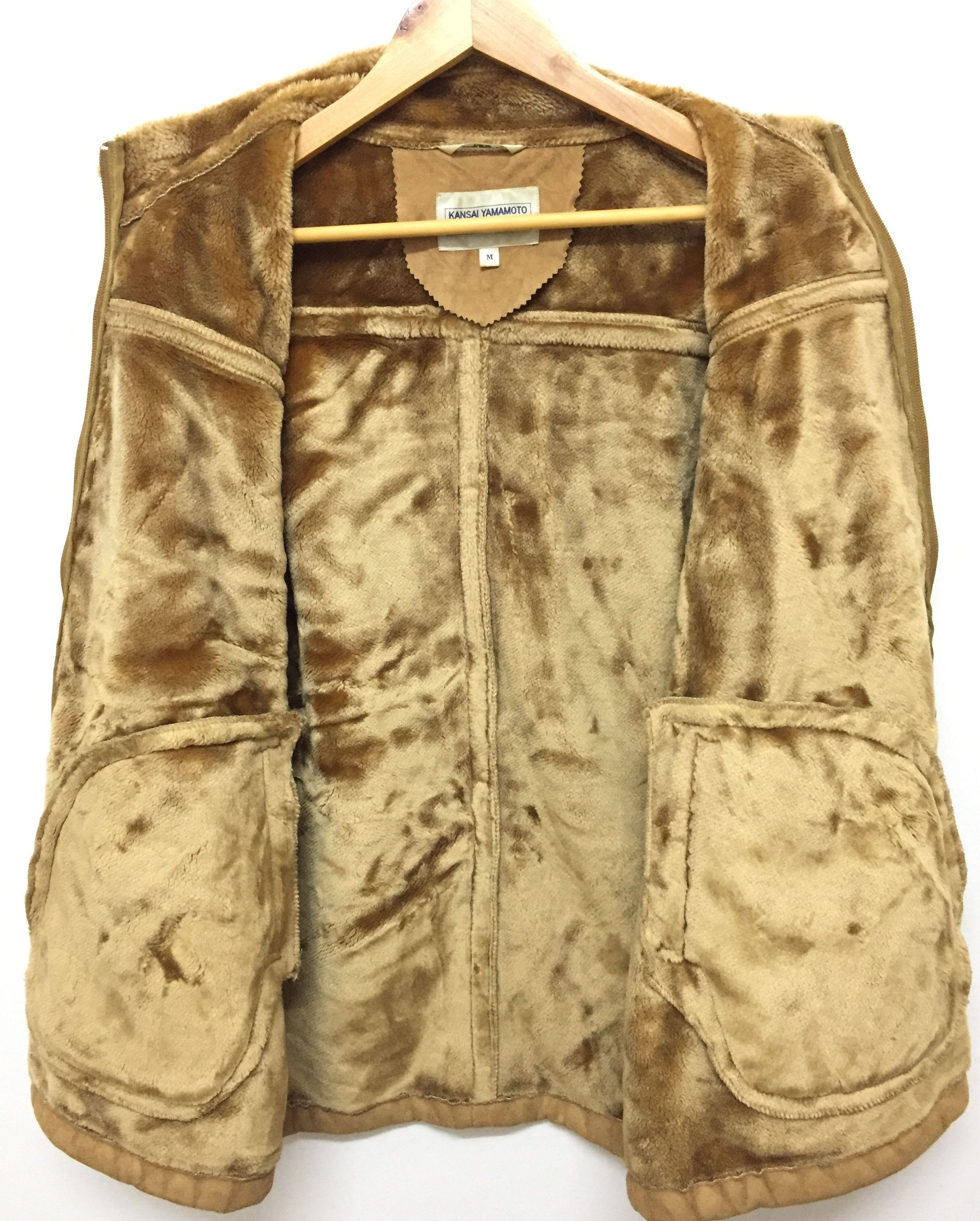 Kansai Yamamoto 90's KANSAI homme long shearling jacket Size US M / EU 48-50 / 2 - 9 Thumbnail