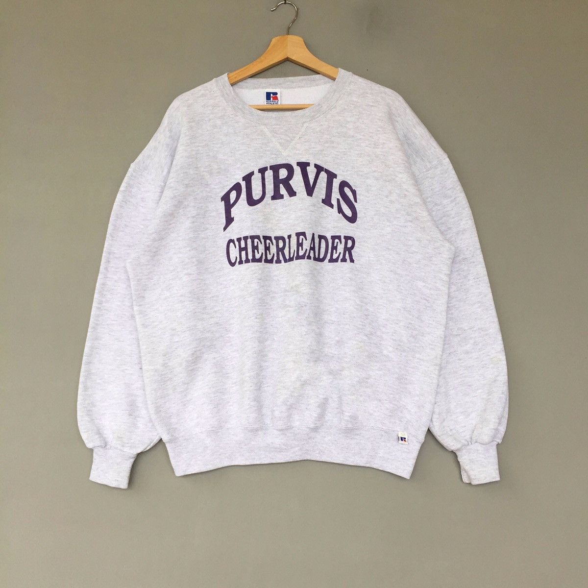 Vintage Russell Athletic/Purvis cheerleader sweatshirt